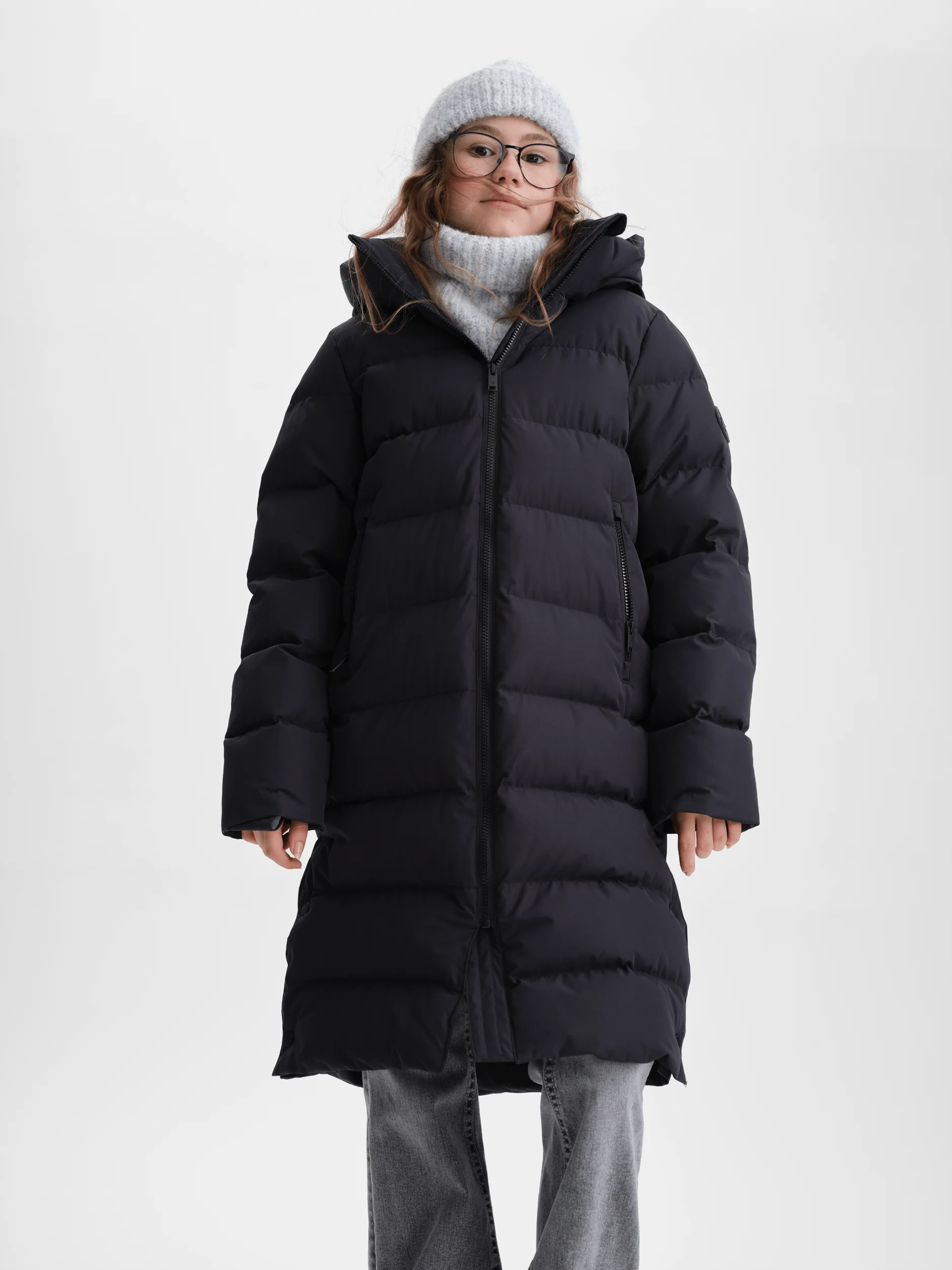 JUNEAU COAT BLACK JUNIOR