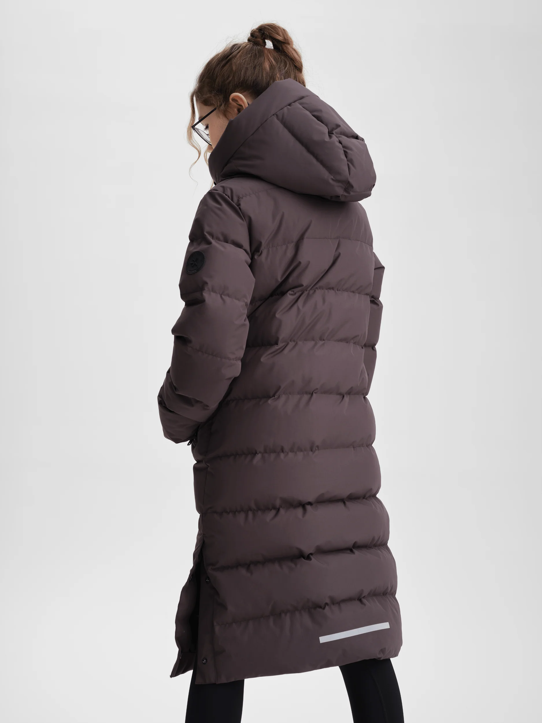 JUNEAU COAT PLUM SLATE JUNIOR - Image 3