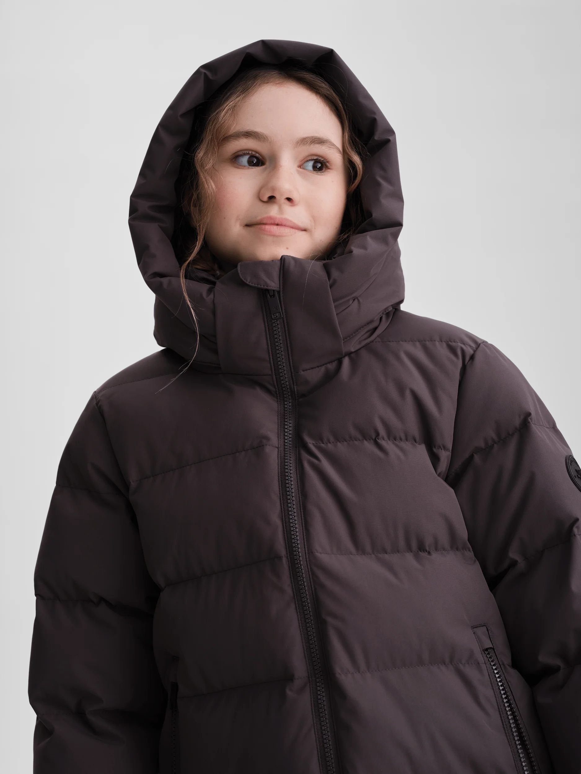 JUNEAU COAT PLUM SLATE JUNIOR - Image 4