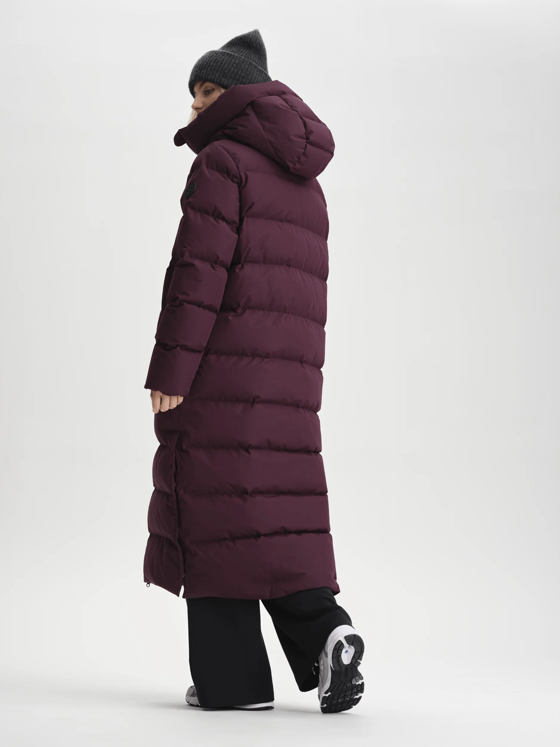 JUNEAU COAT BURGUNDY - Image 3