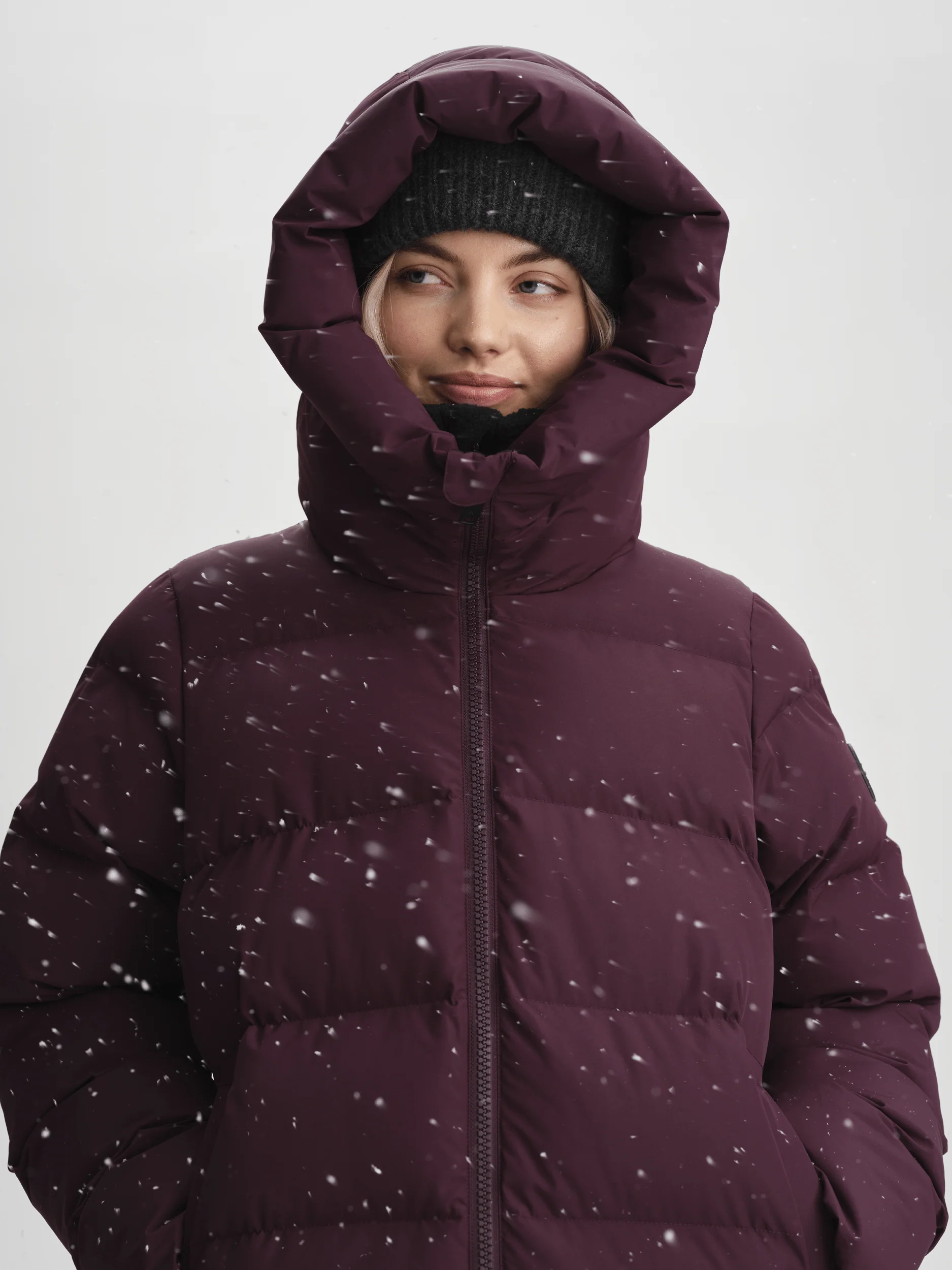 JUNEAU COAT BURGUNDY - Image 4