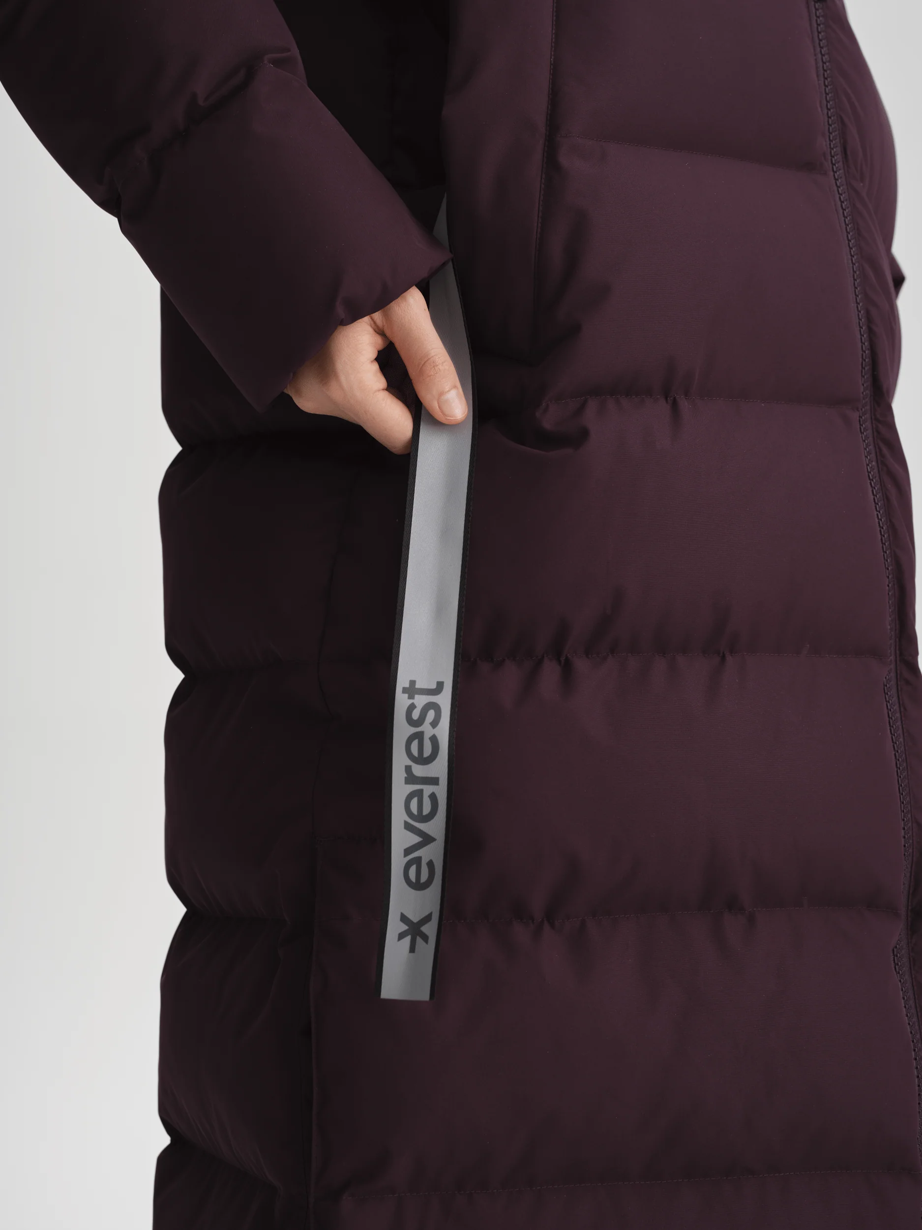 JUNEAU COAT BURGUNDY - Image 7