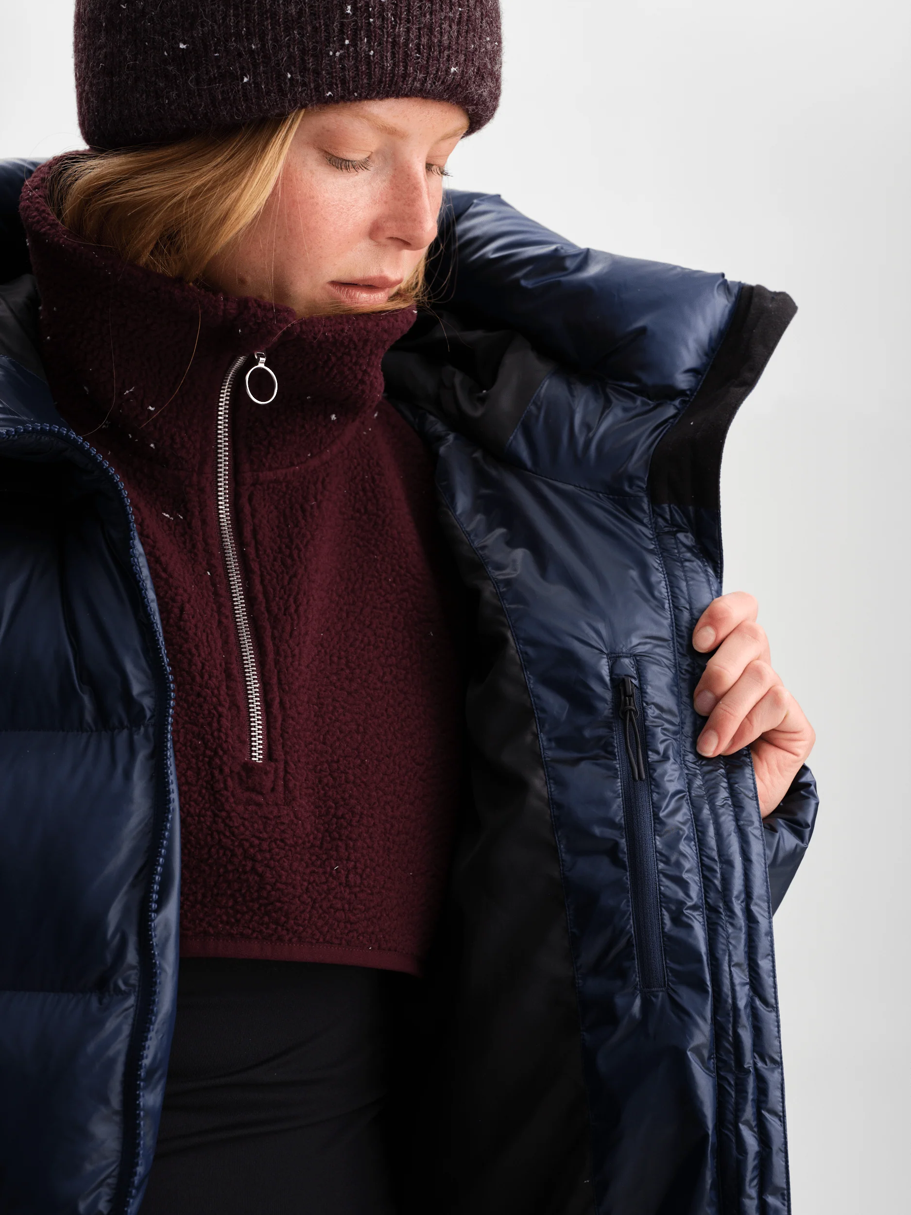JUNEAU COAT NAVY - Image 7