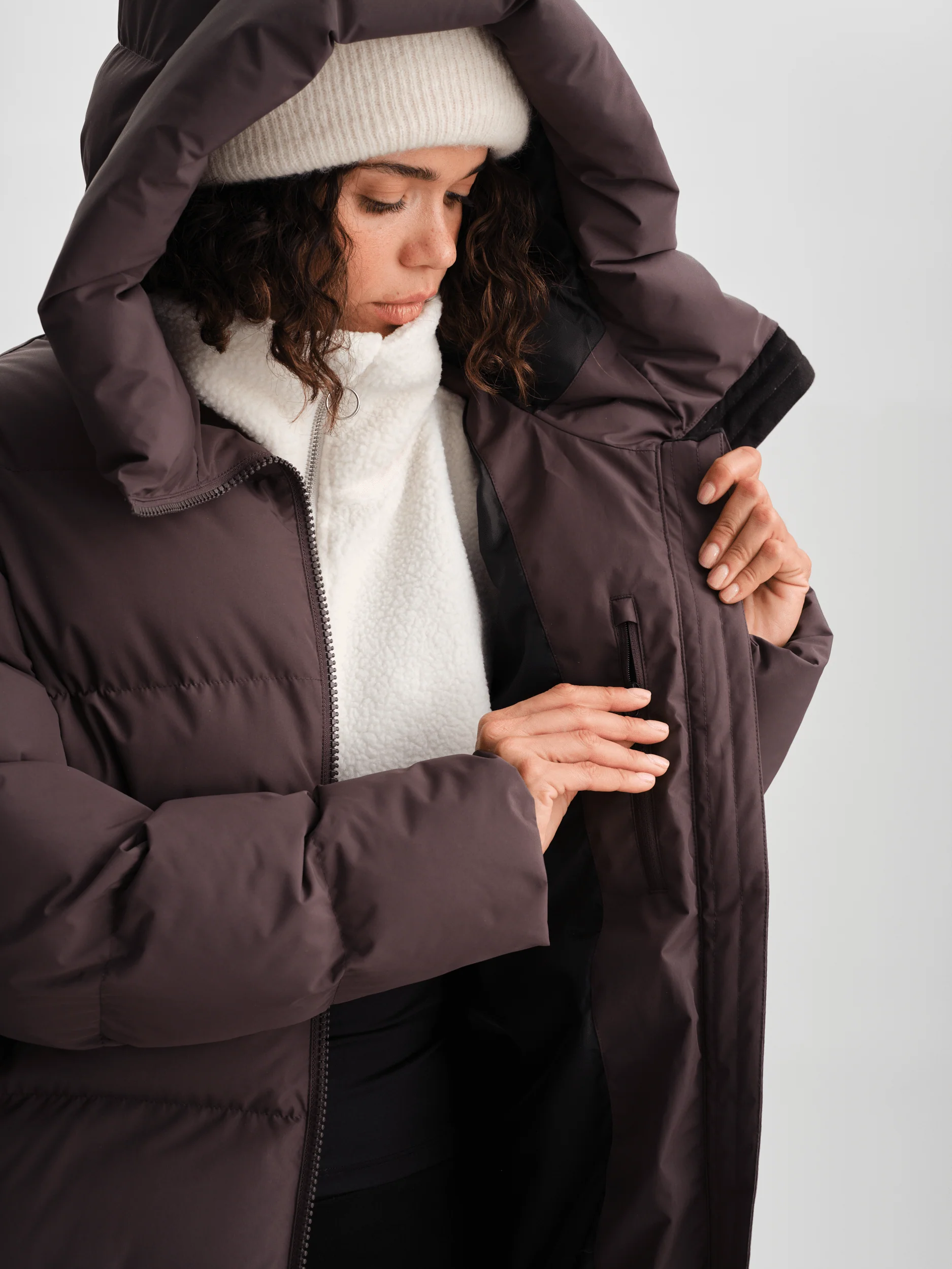 JUNEAU COAT PLUM SLATE - Image 5