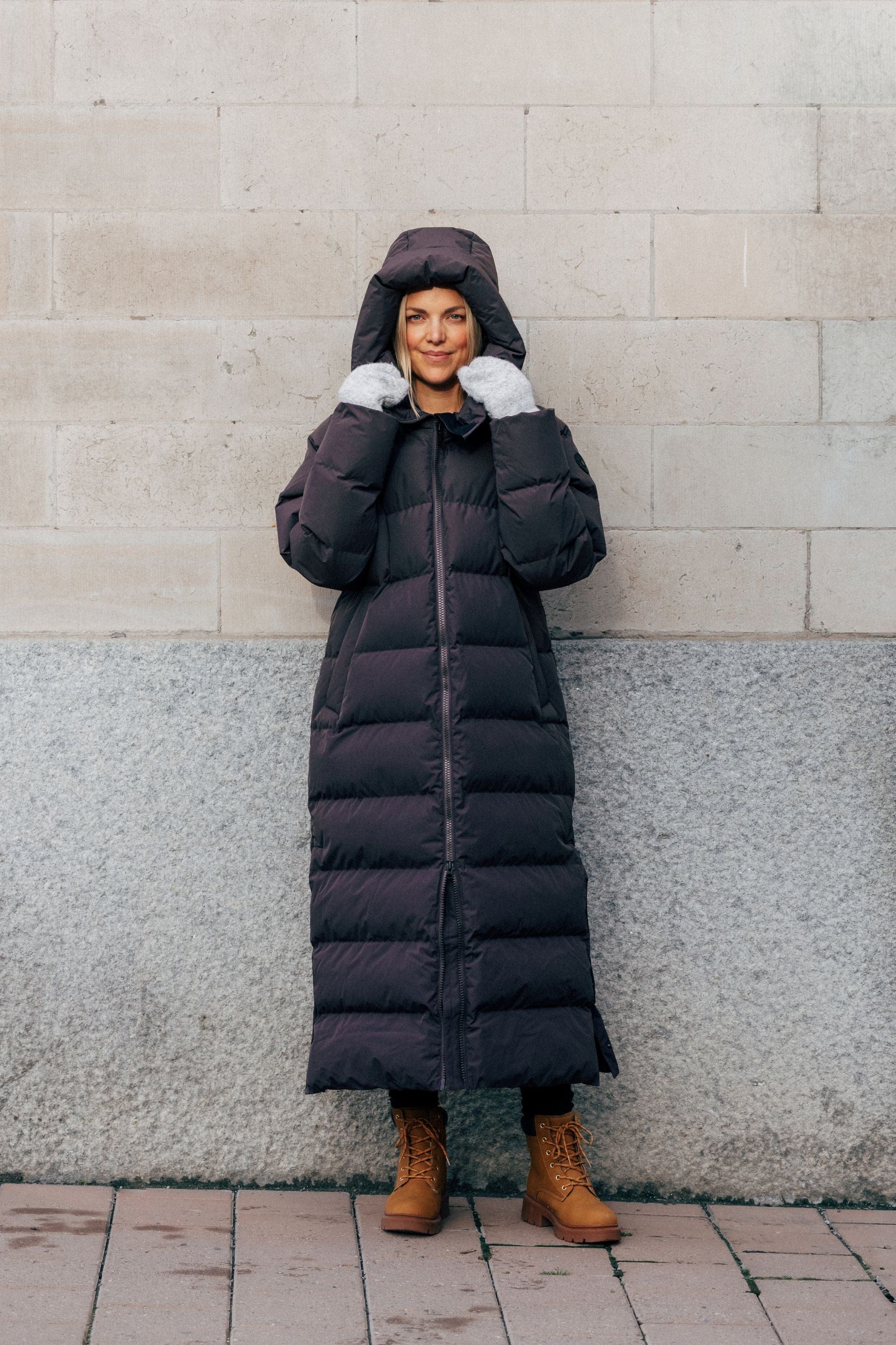 JUNEAU COAT PLUM SLATE - Image 8