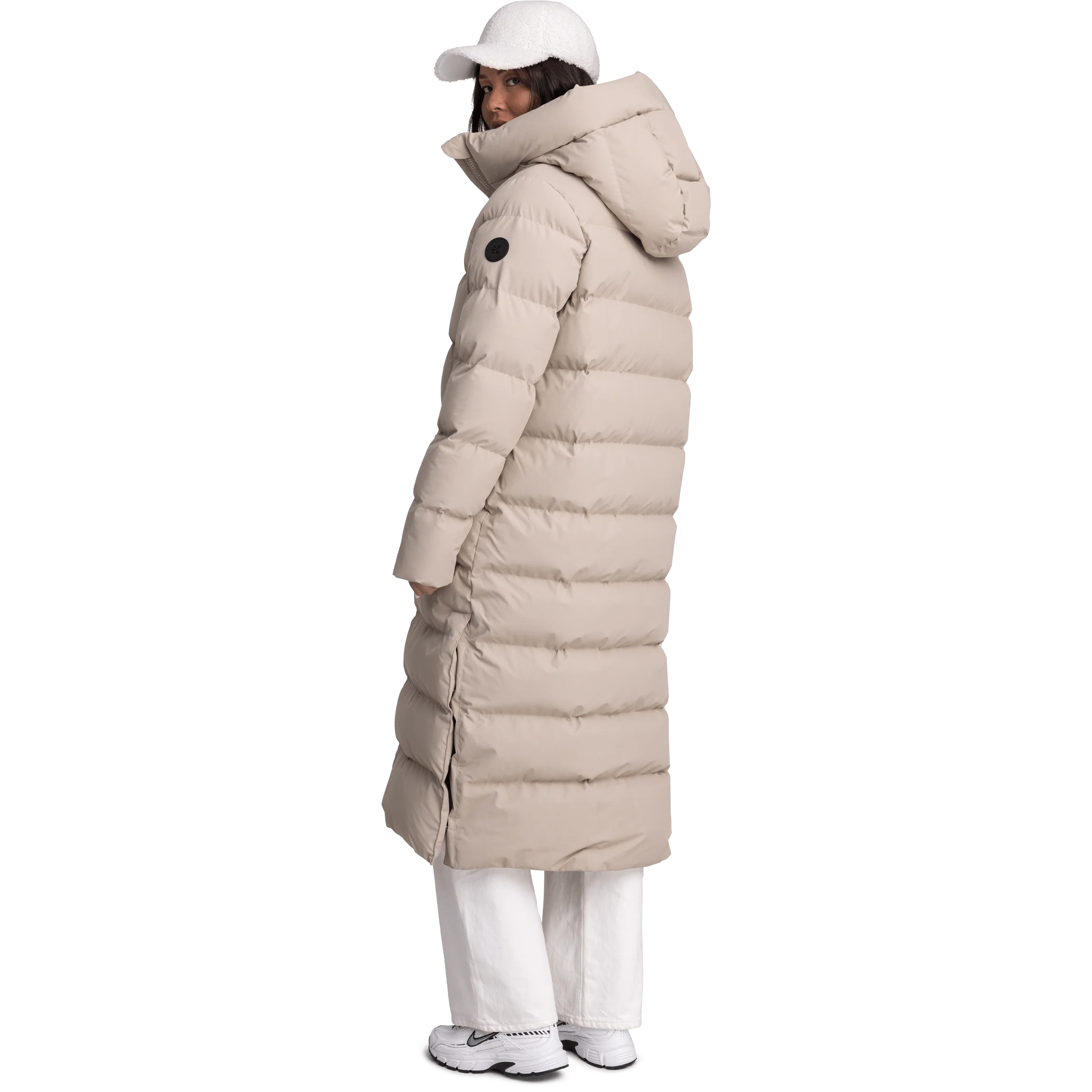 JUNEAU COAT SOFT BEIGE - Image 2
