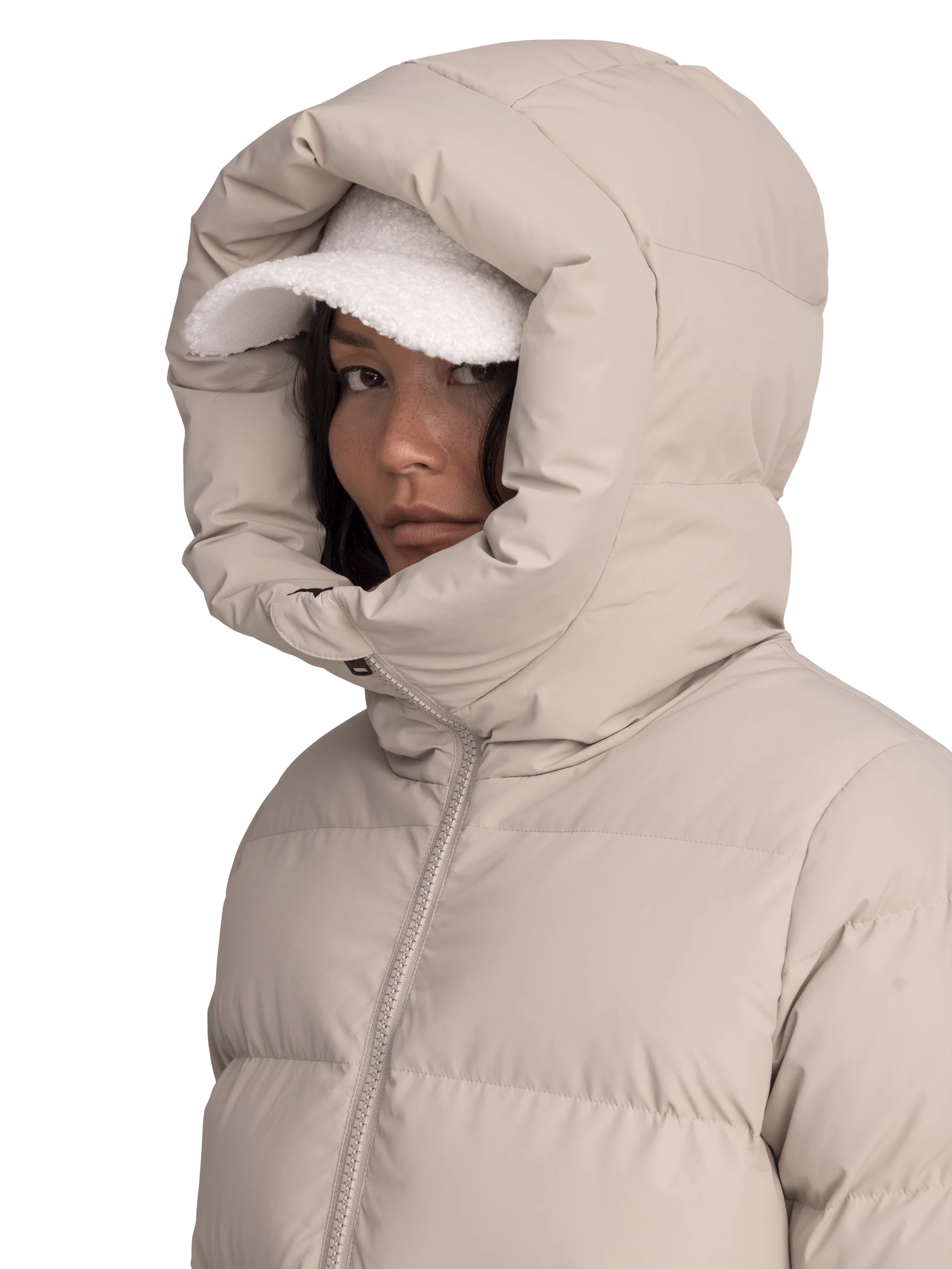 JUNEAU COAT SOFT BEIGE - Image 3