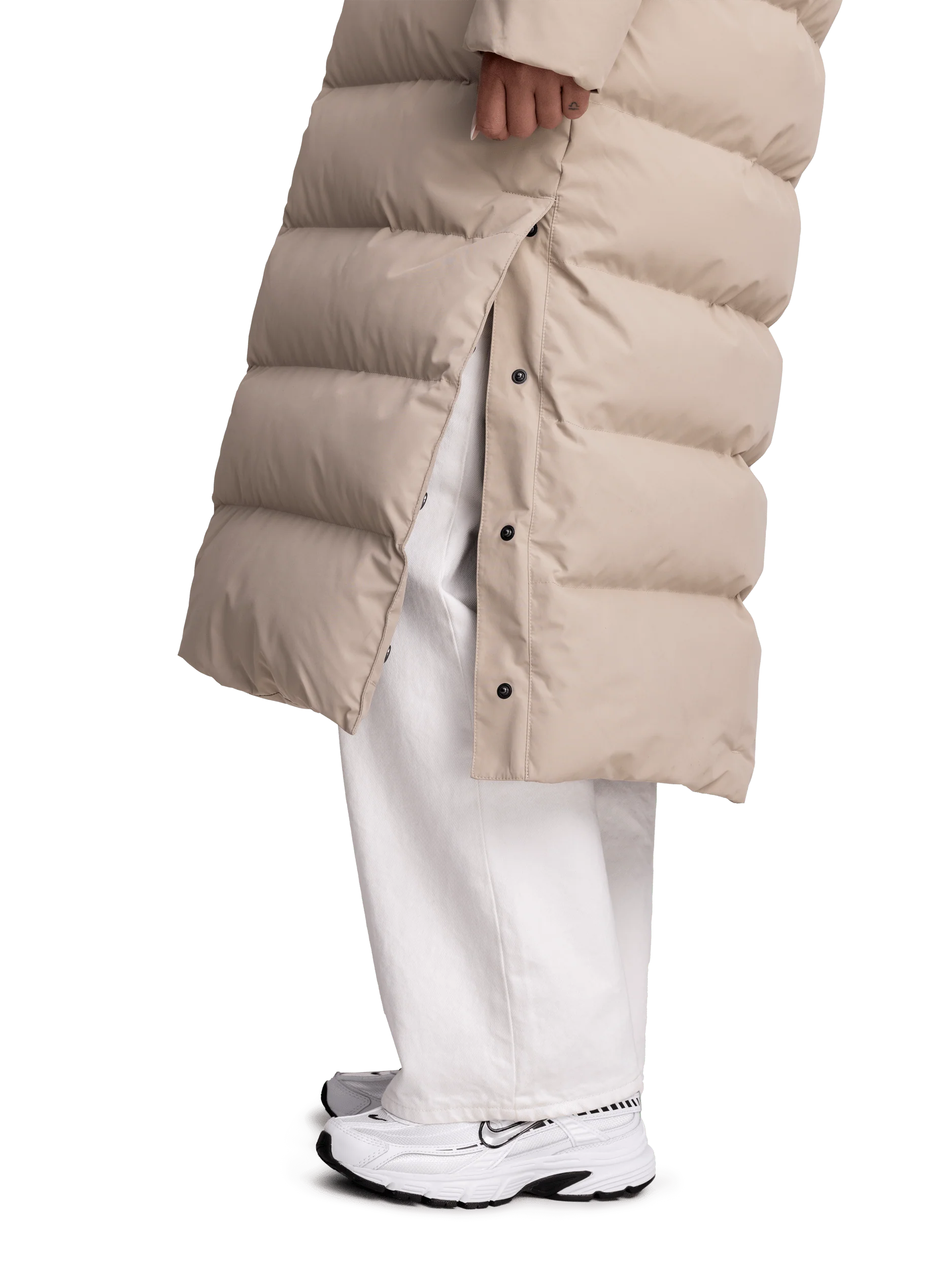 JUNEAU COAT SOFT BEIGE - Image 4