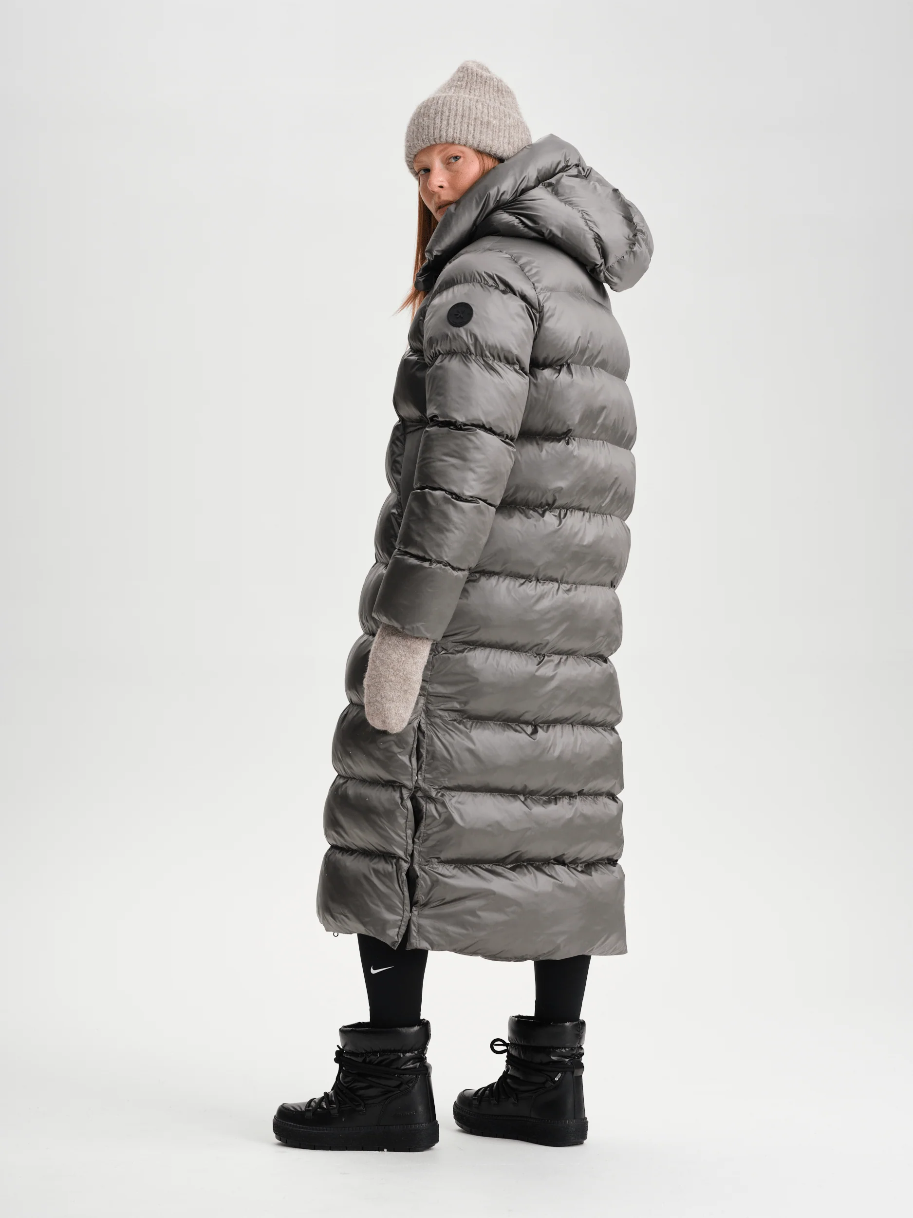 JUNEAU COAT STONE GREY - Image 3