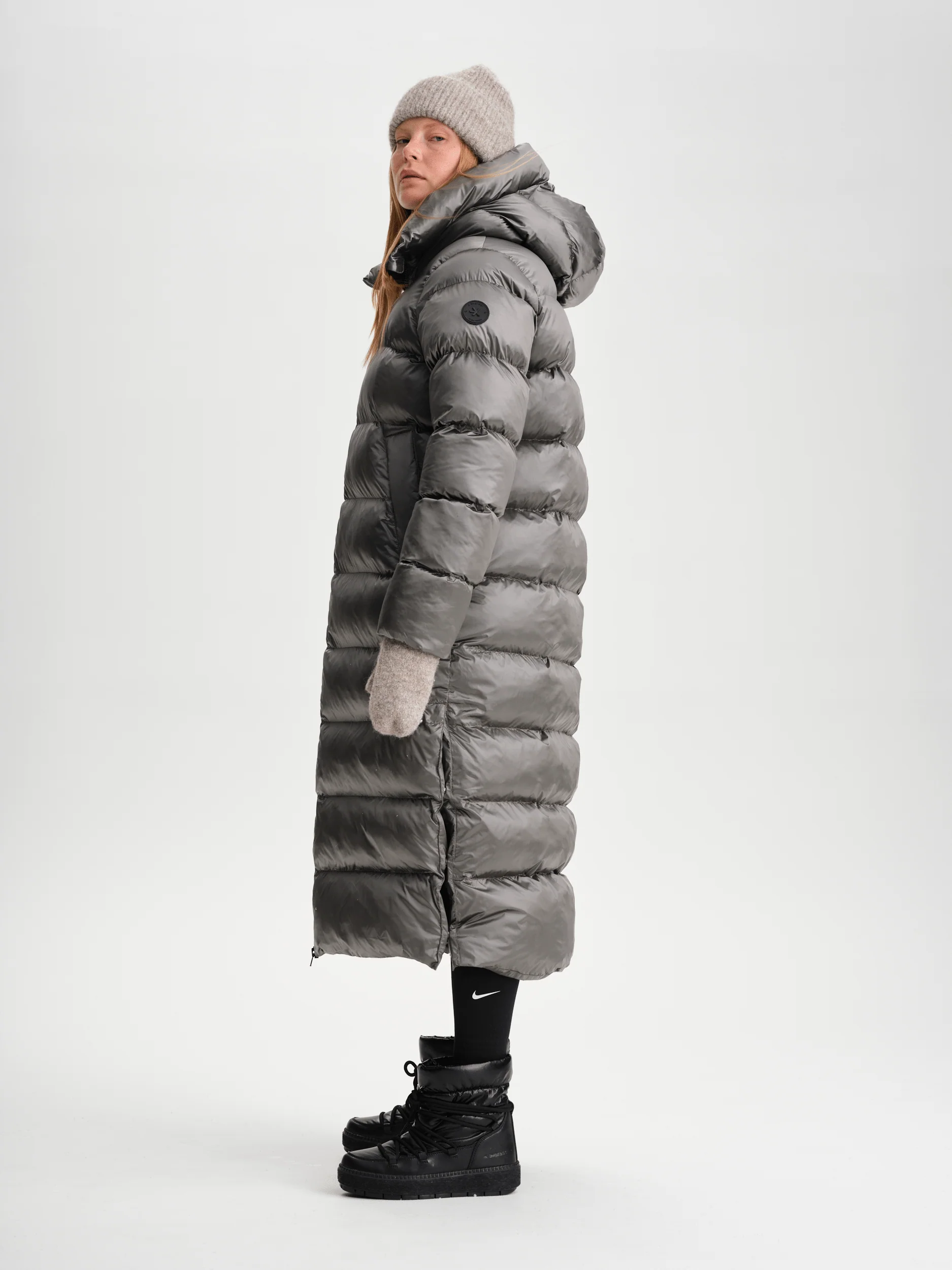 JUNEAU COAT STONE GREY - Image 4