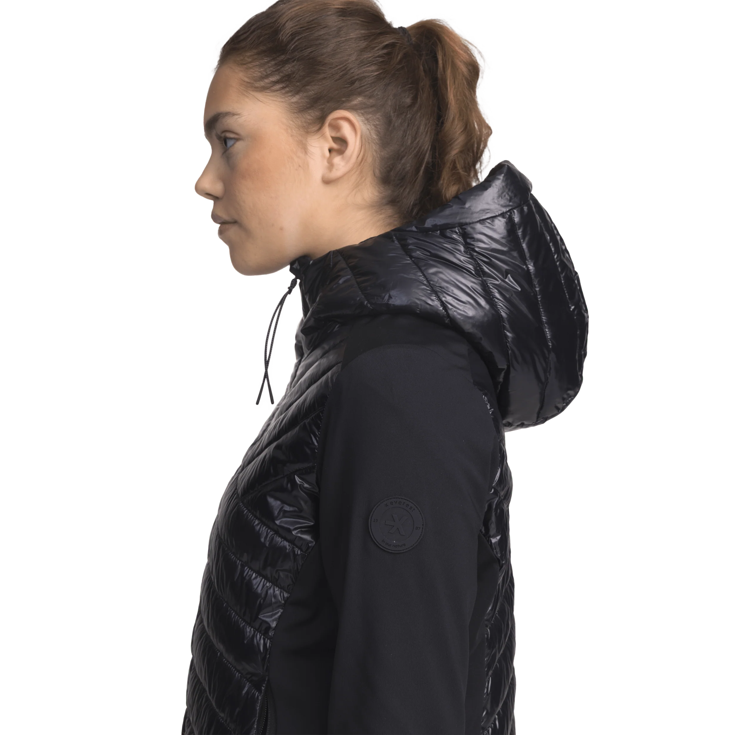 KITA HYBRID JACKET BLACK - Image 4