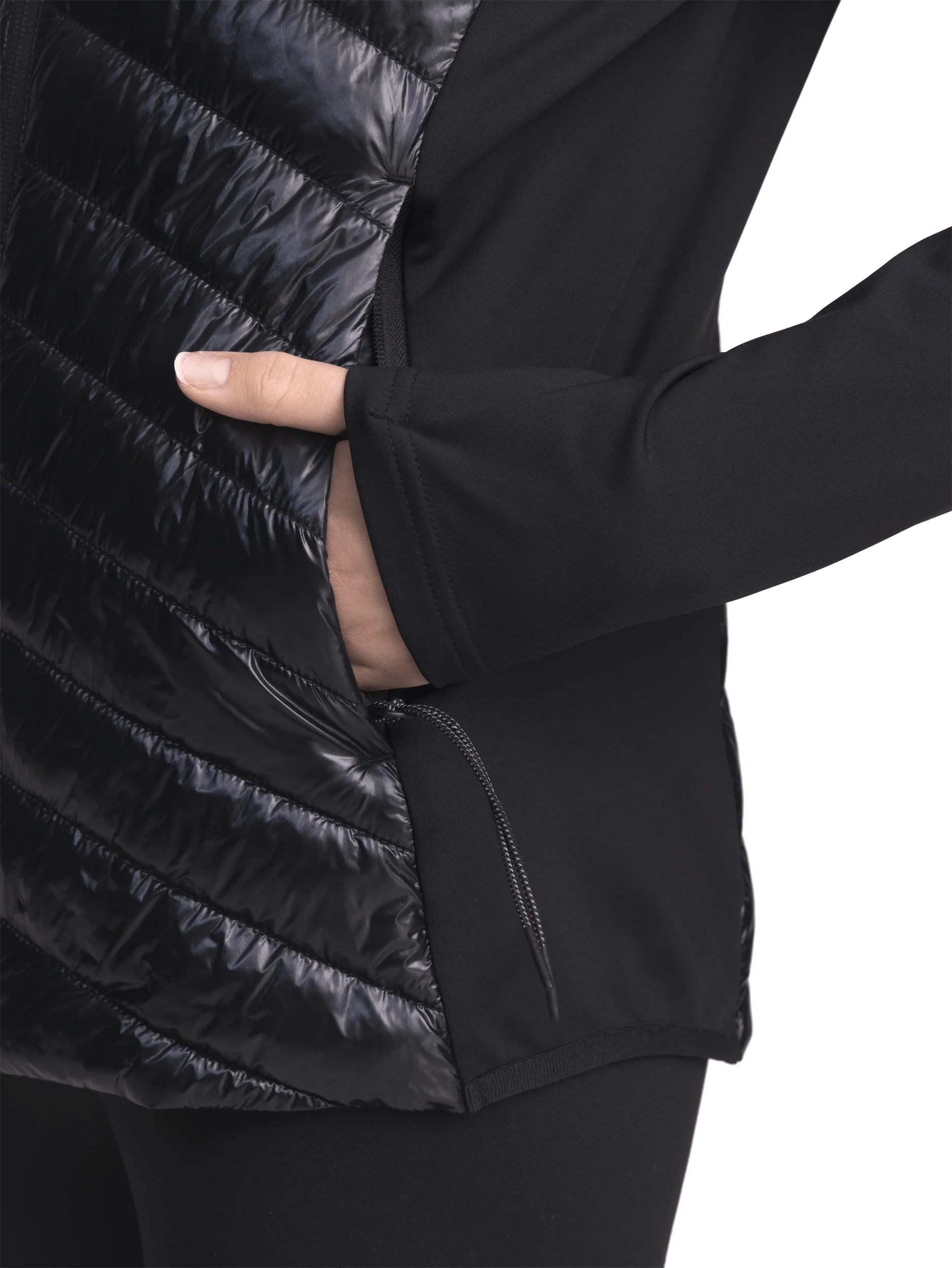 KITA HYBRID JACKET BLACK - Image 5