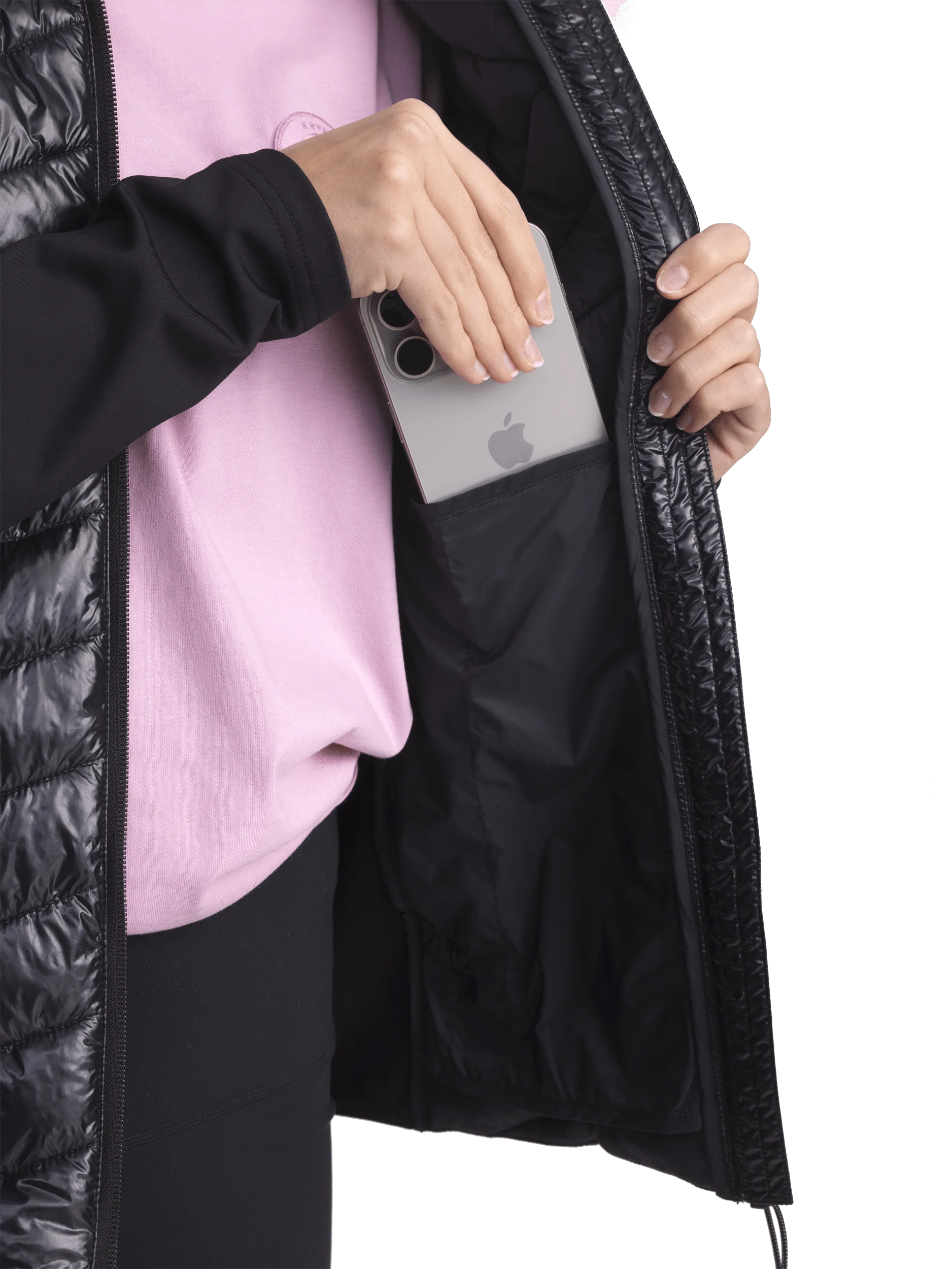 KITA HYBRID JACKET BLACK - Image 7