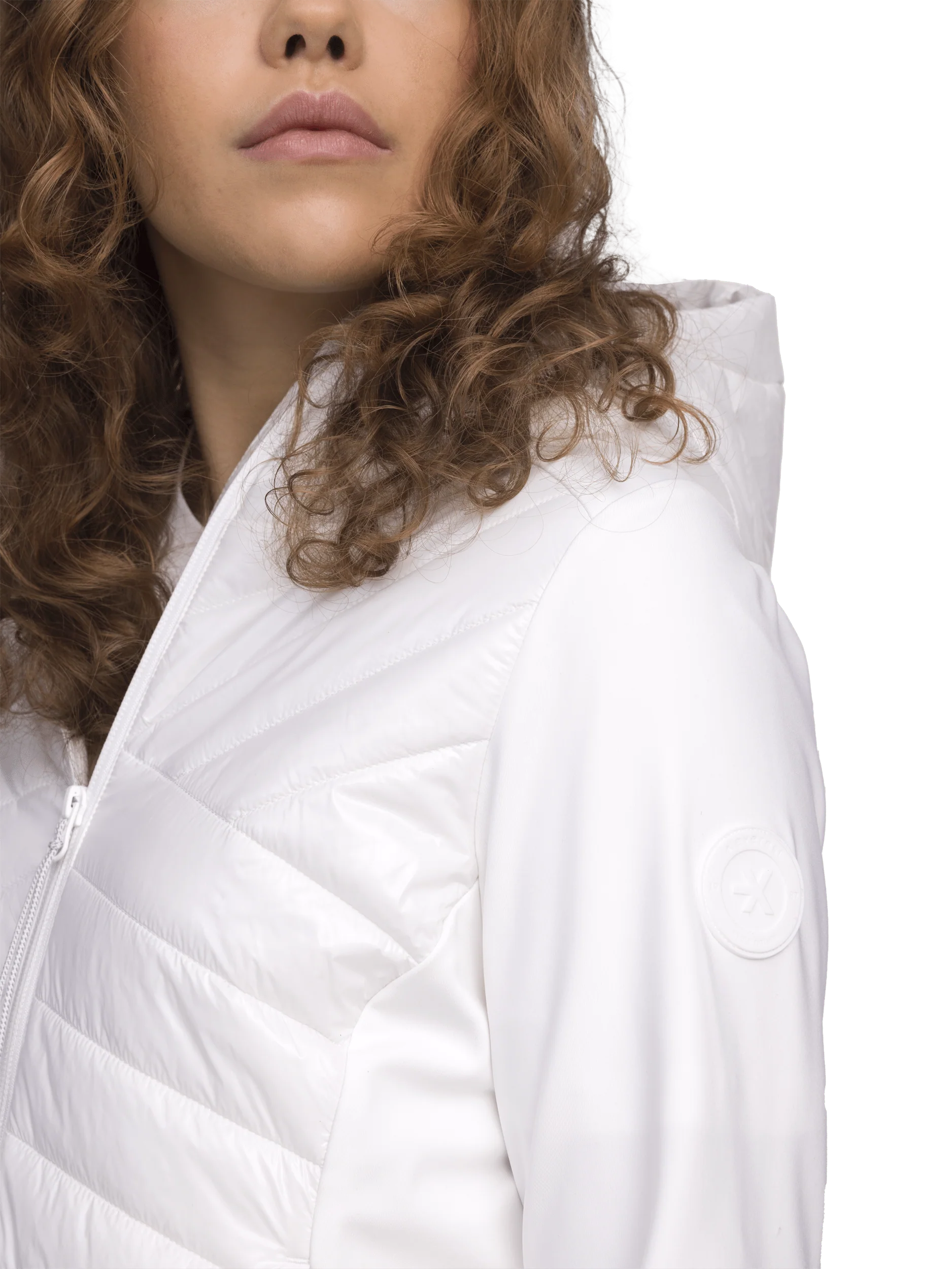 KITA HYBRID JACKET OFF WHITE - Image 4