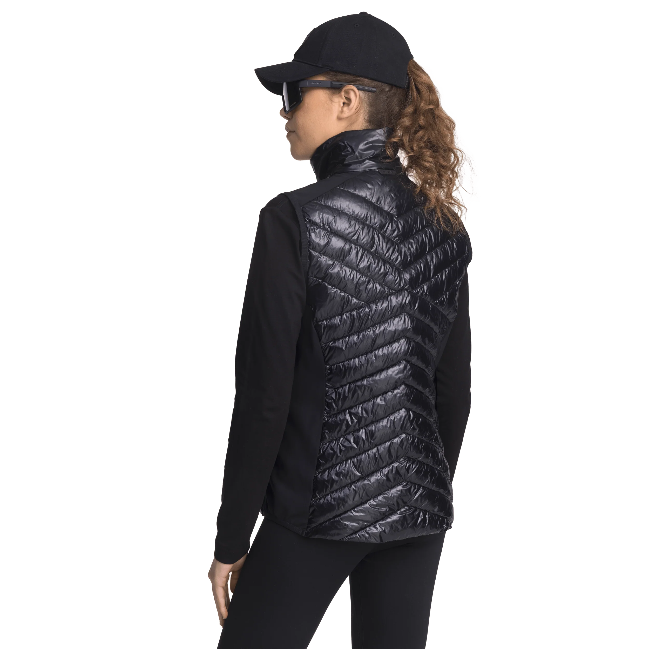 KITA HYBRID VEST BLACK WOMENS - Image 5