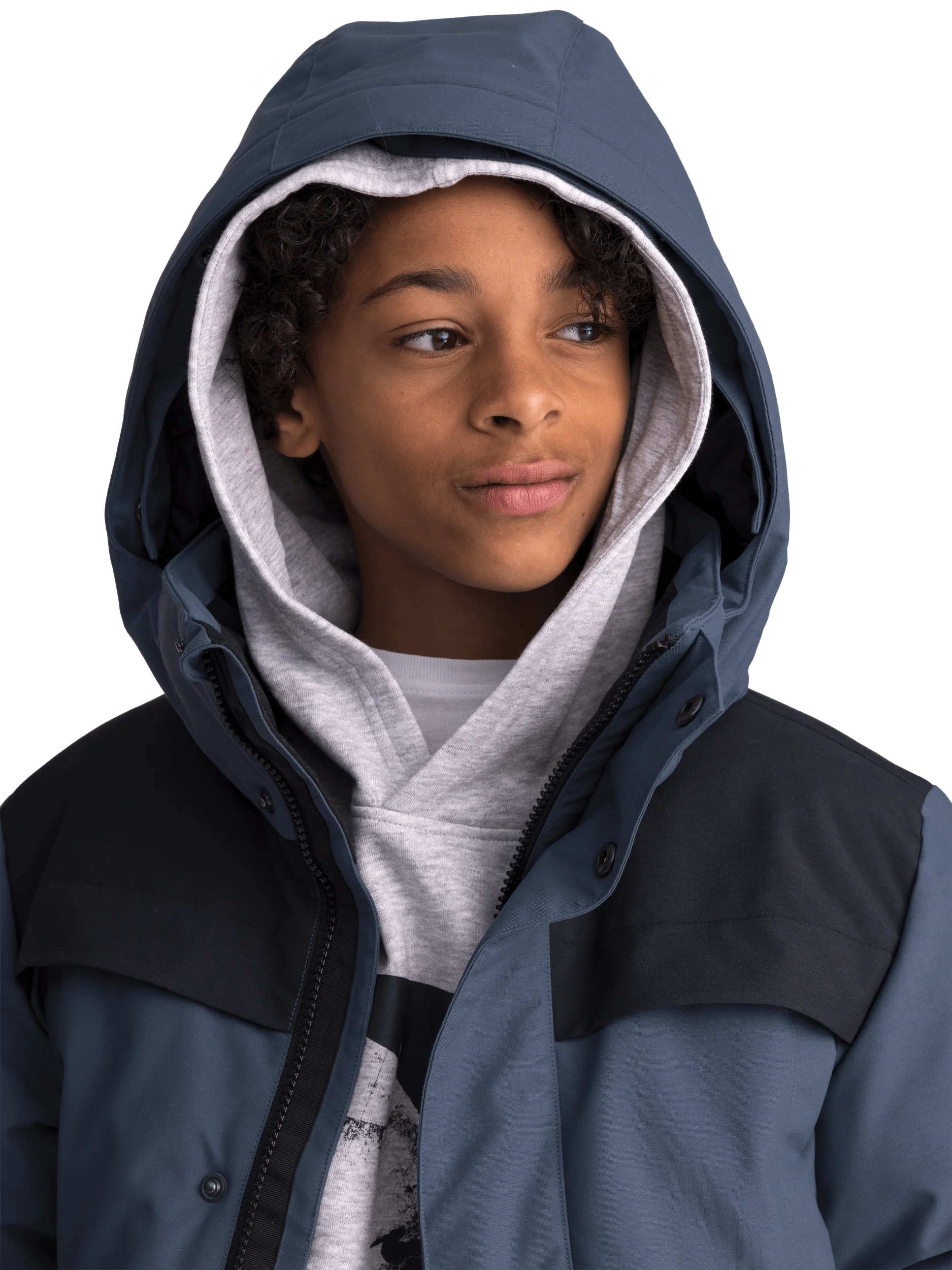 KONG PARKA  WHALE BLUE/BLACK - Image 4