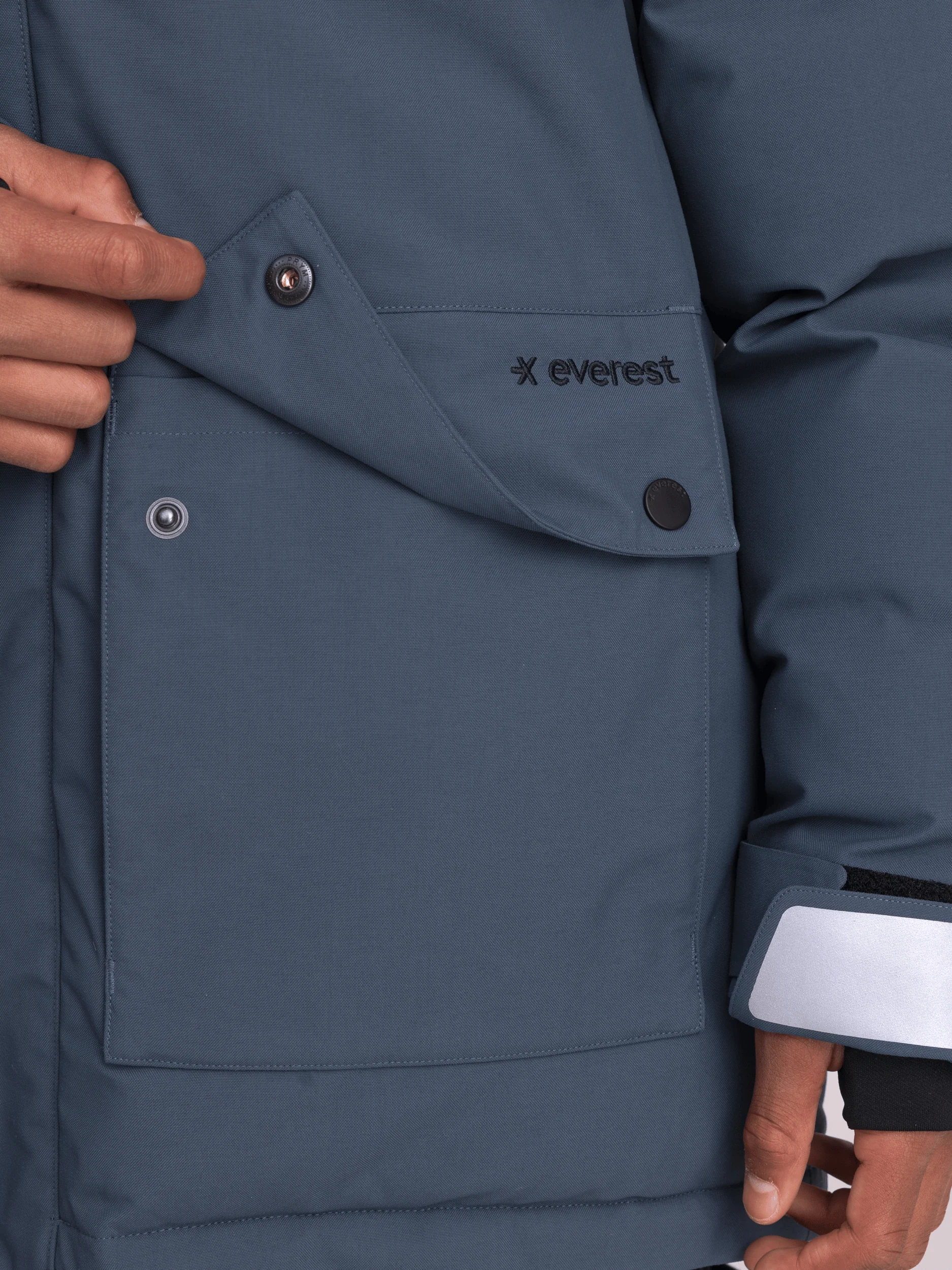 KONG PARKA  WHALE BLUE/BLACK - Image 5