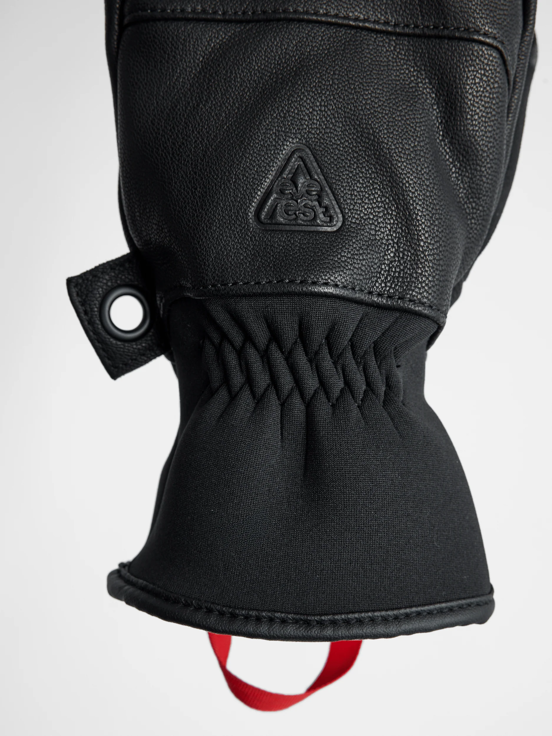 ALPINE LEATHER GLOVE BLACK - Image 3