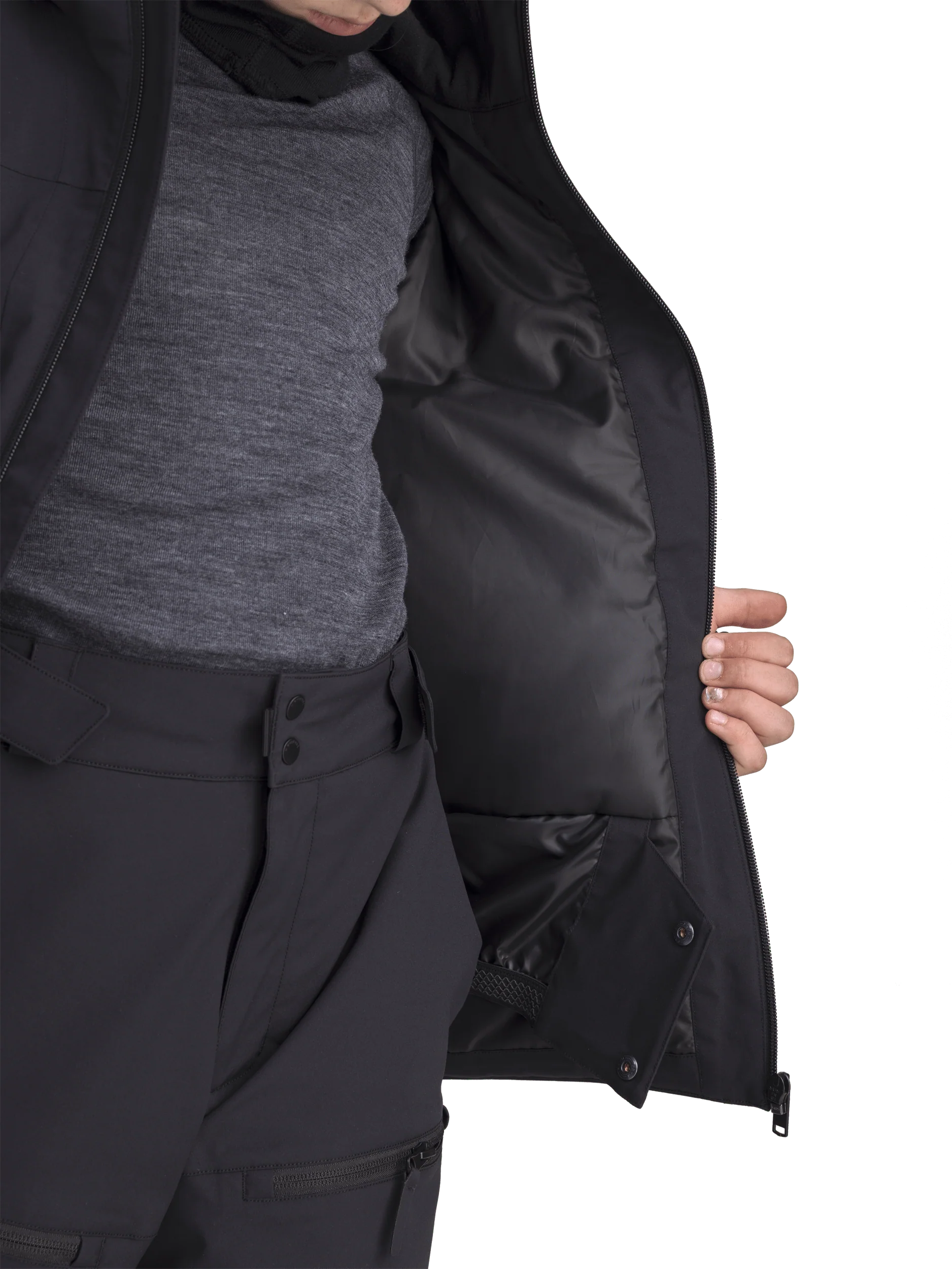 LEX SOFTSHELL JACKET BLACK - Image 5