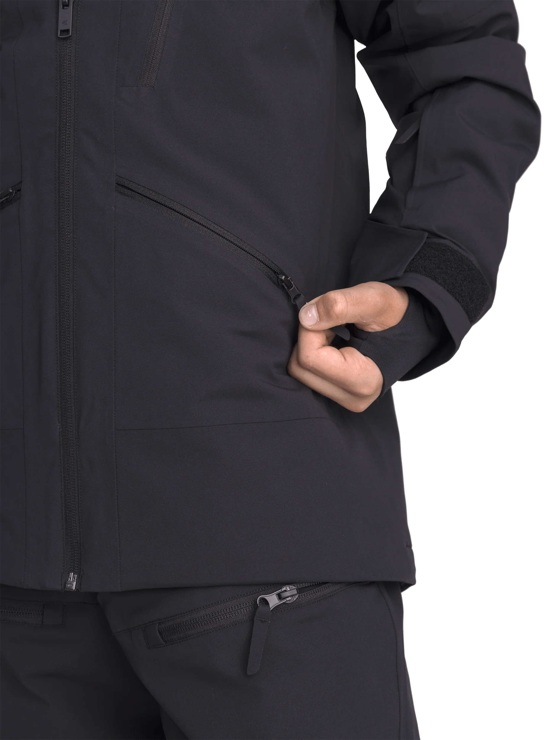 LEX SOFTSHELL JACKET BLACK - Image 6