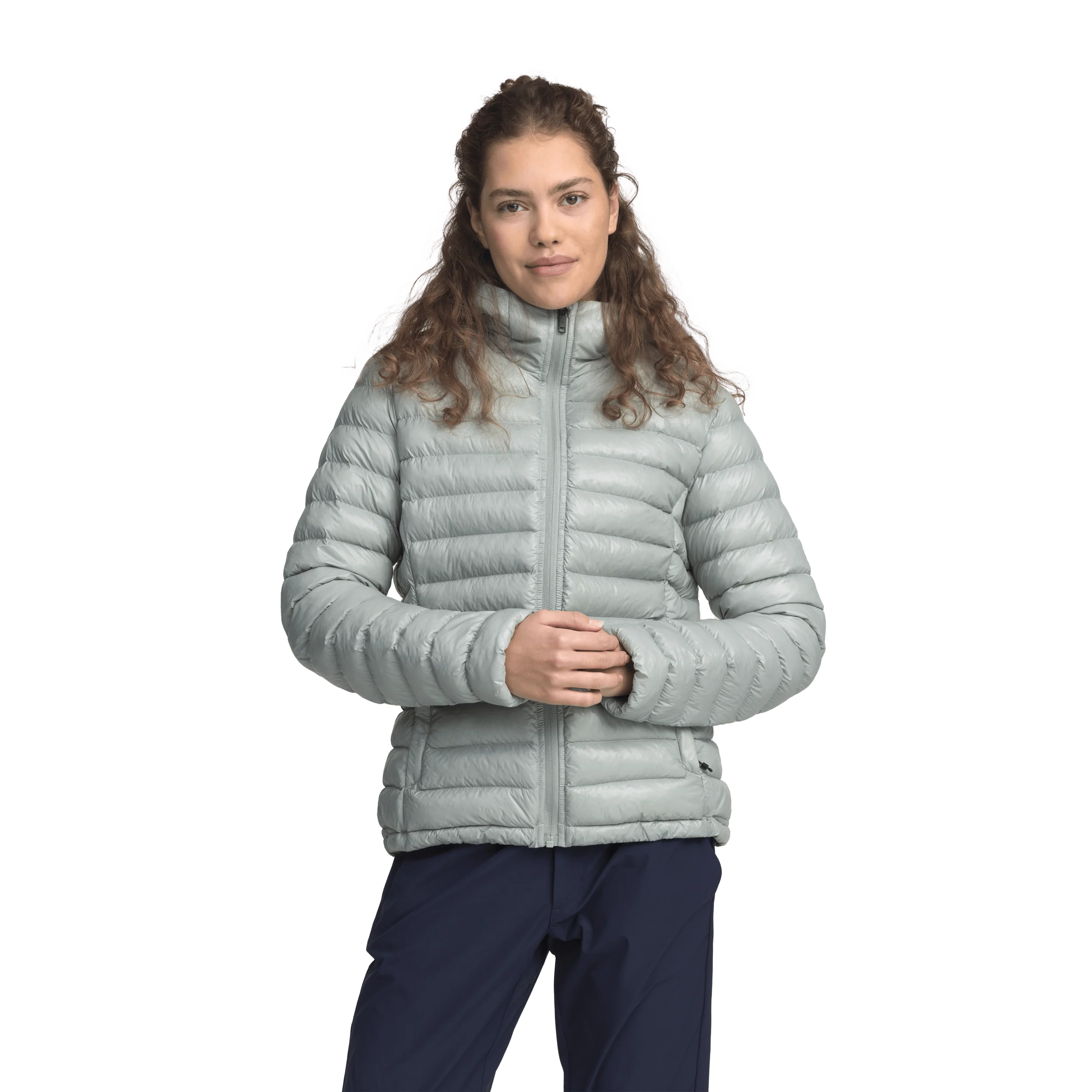 LINER HOOD JACKET SAGE MIST