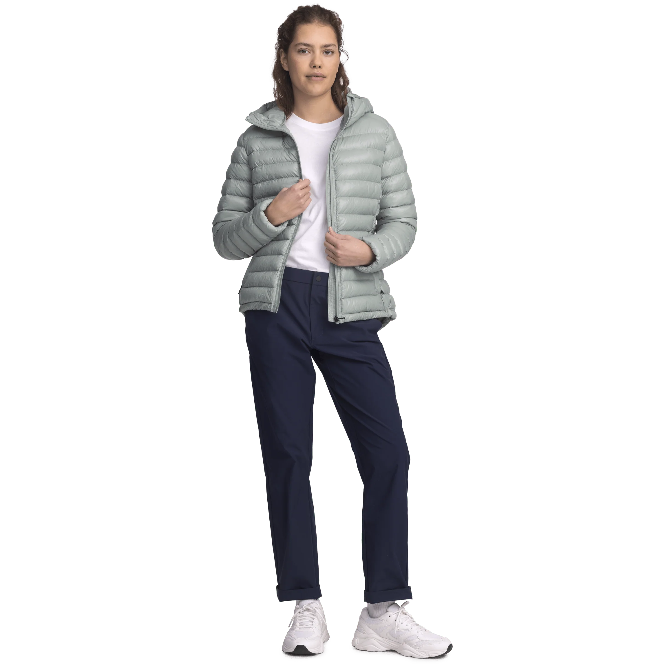 LINER HOOD JACKET SAGE MIST - Image 2