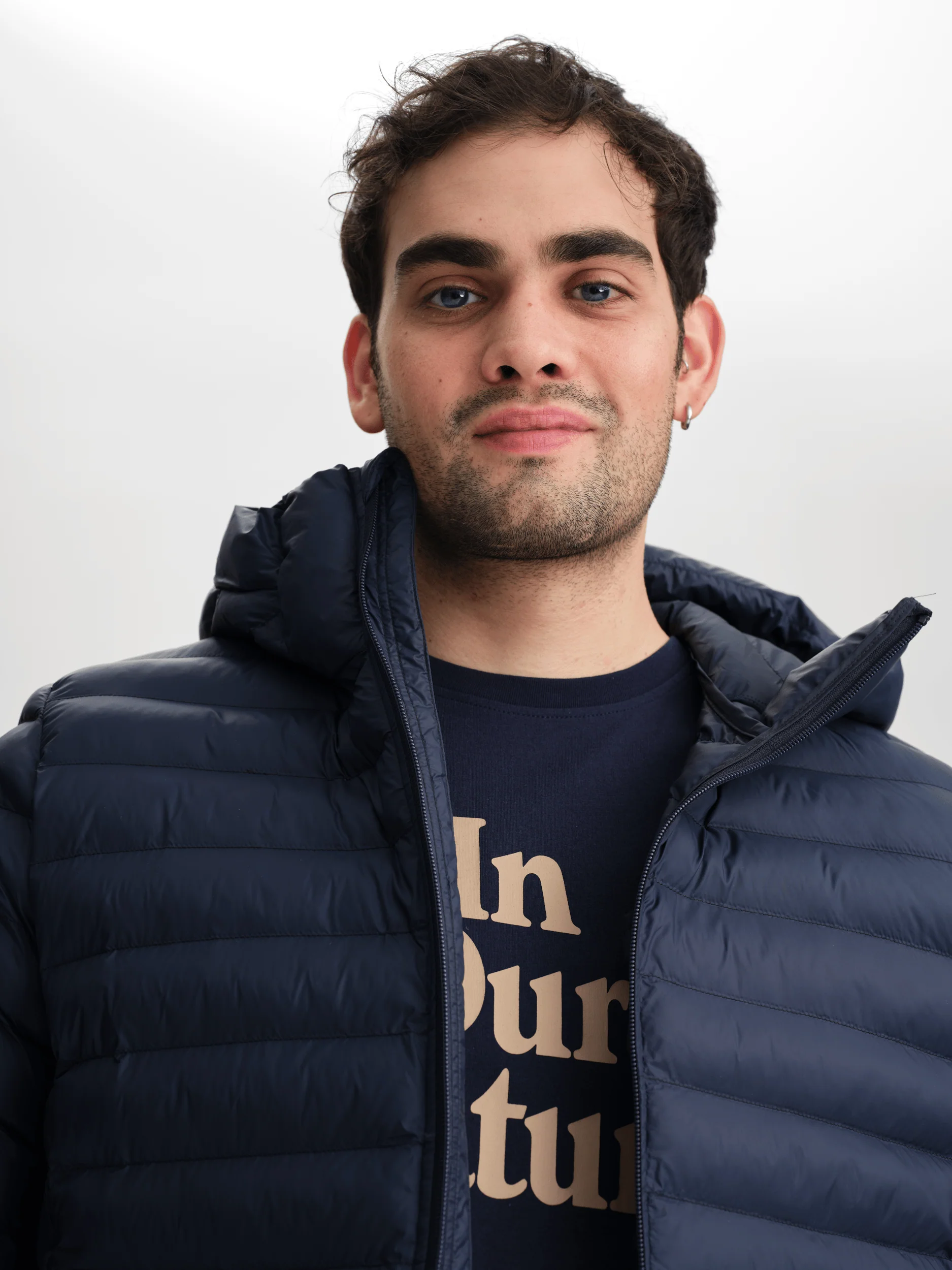 LINER HOOD JACKET NAVY MEN - Image 4