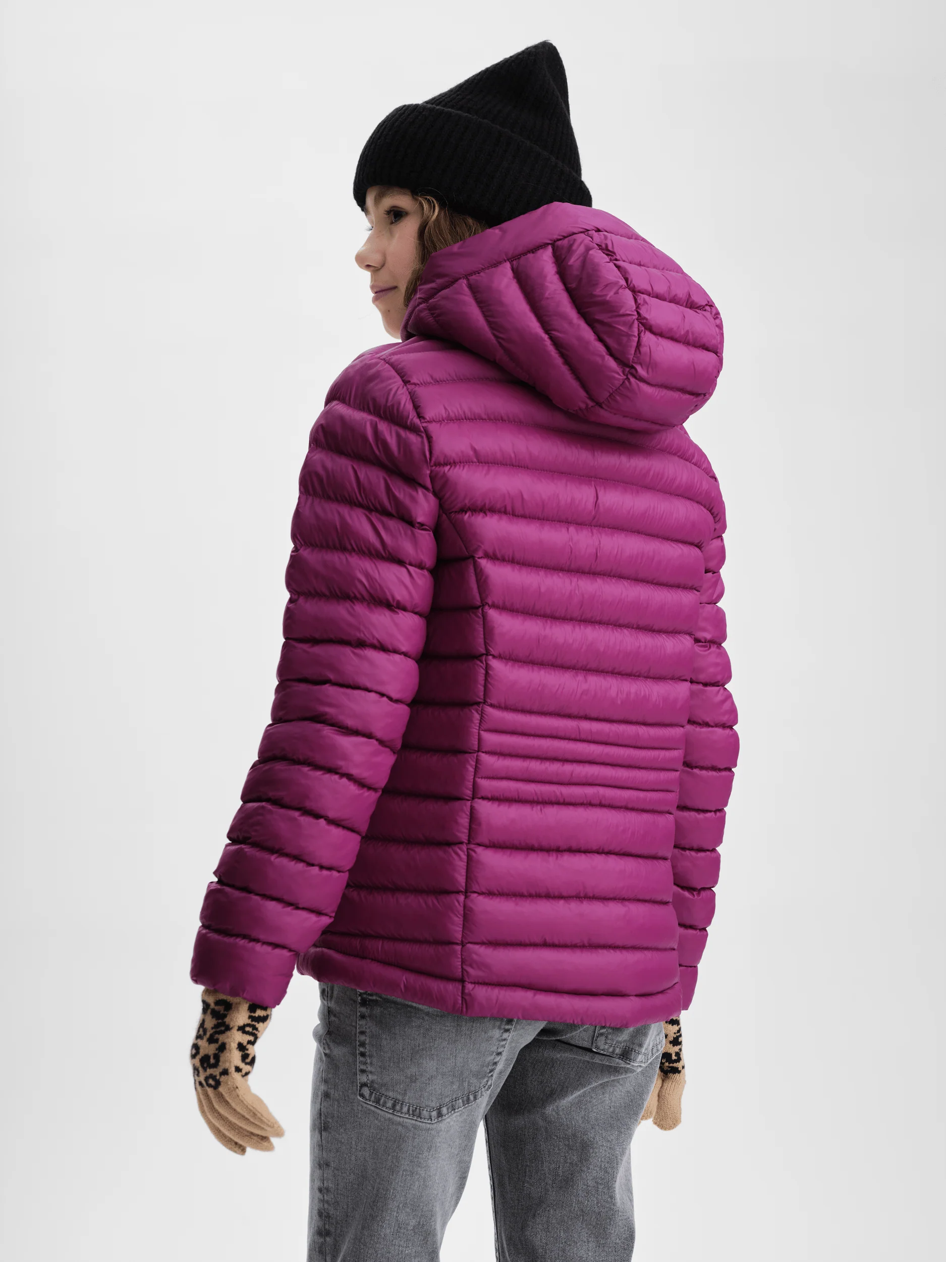 LINER JACKET DEEP MAGENTA - Image 3