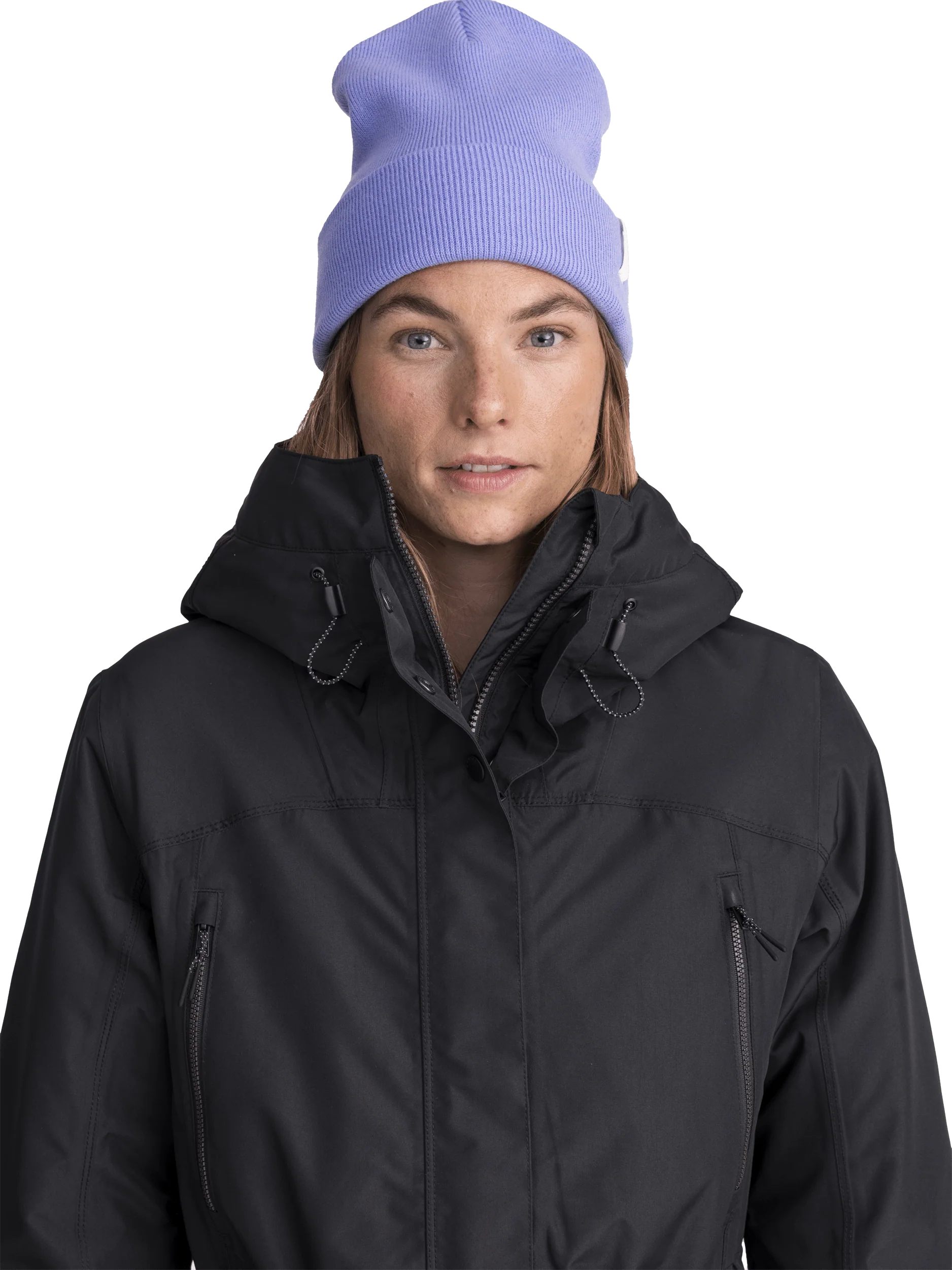 LONG PADDED FUNCTION PARKA BLACK - Image 4