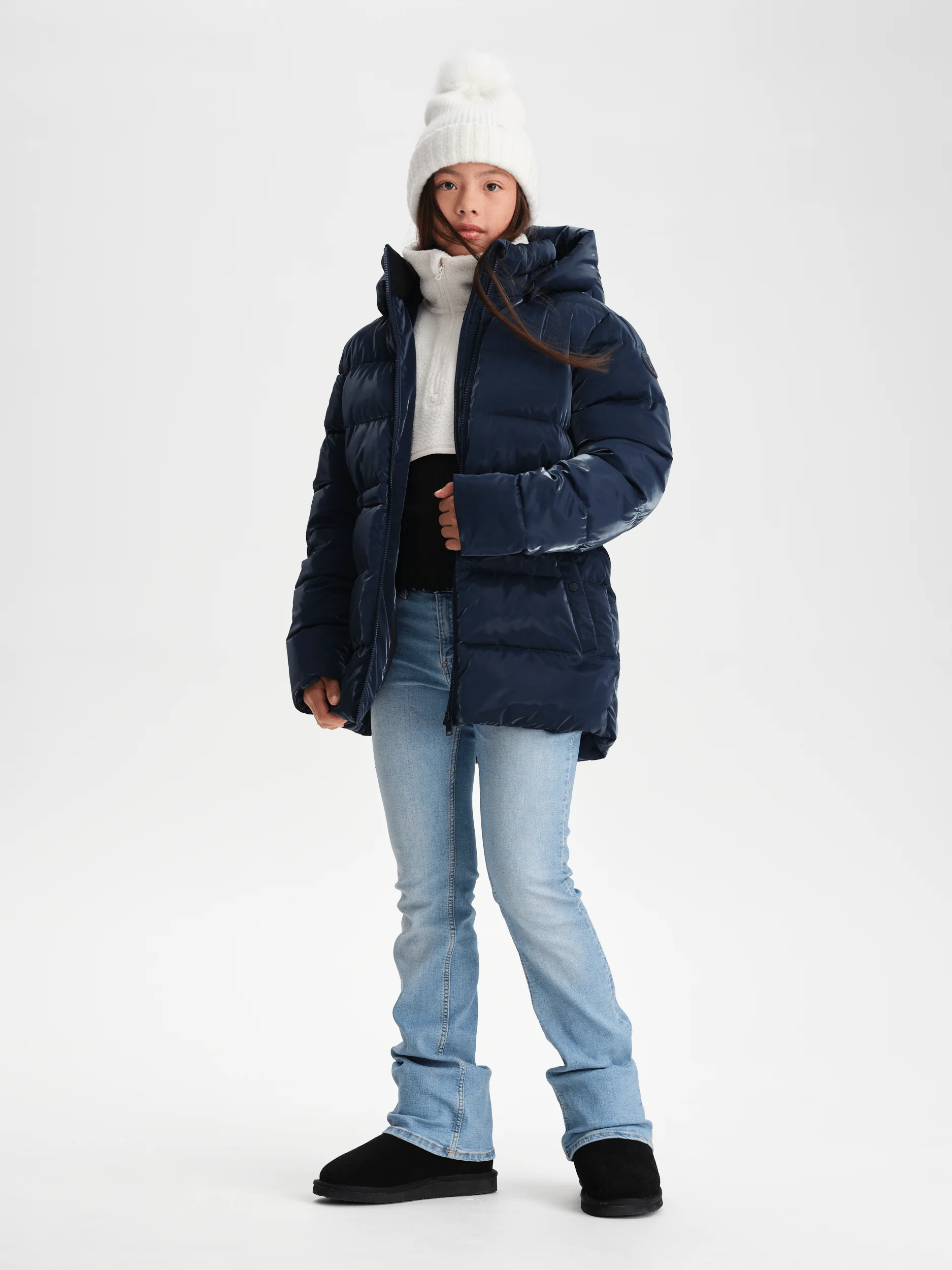 MAYON MID JACKET NAVY - Image 2