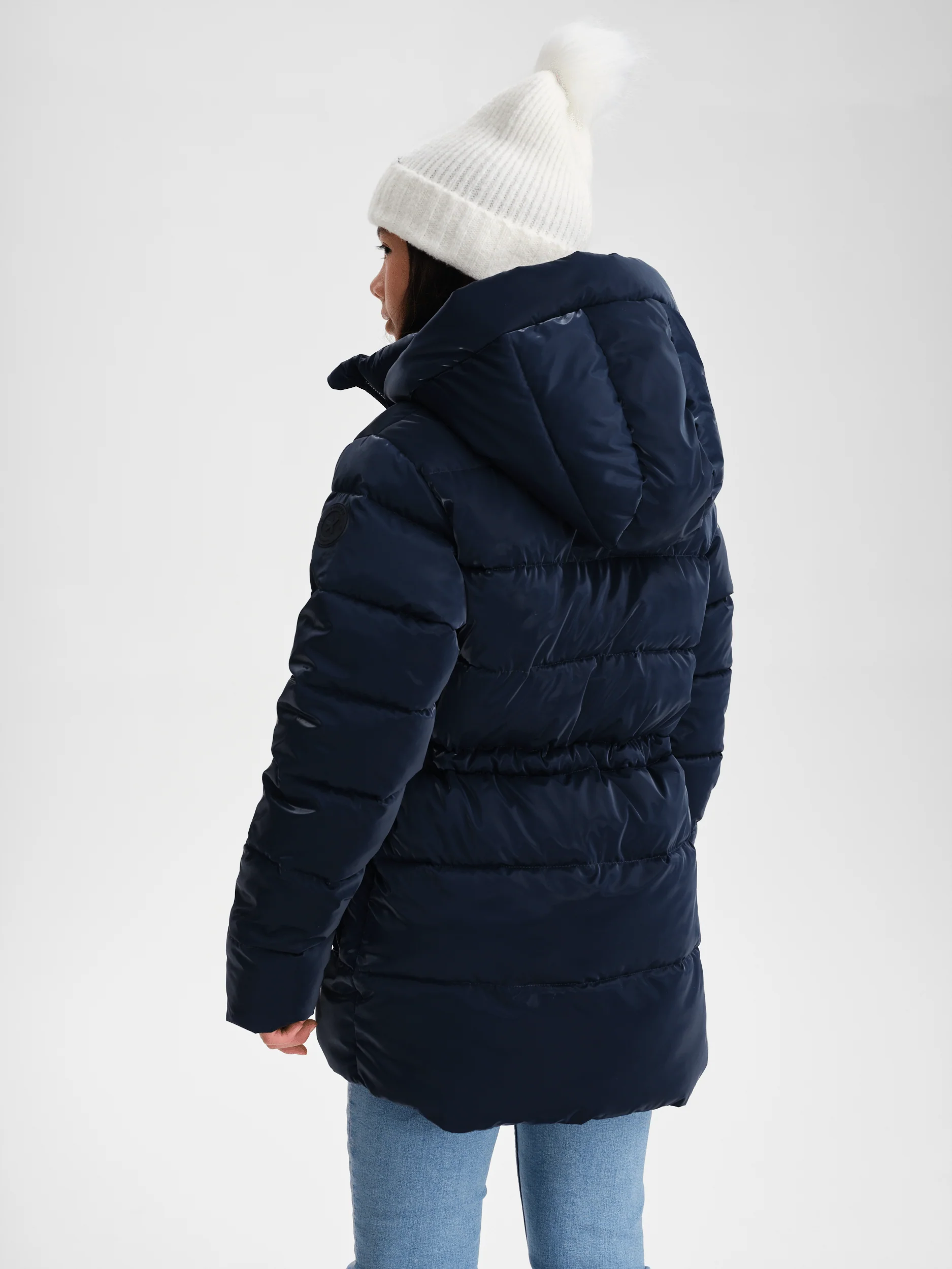 MAYON MID JACKET NAVY - Image 3