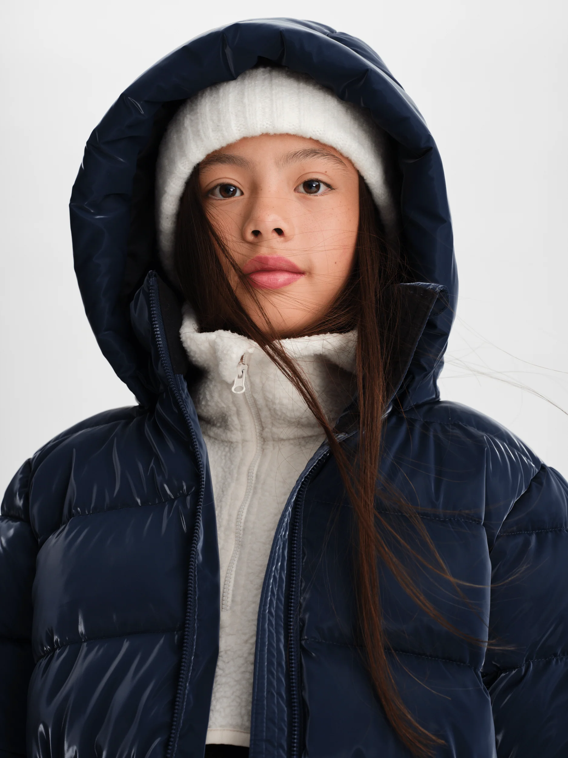 MAYON MID JACKET NAVY - Image 4