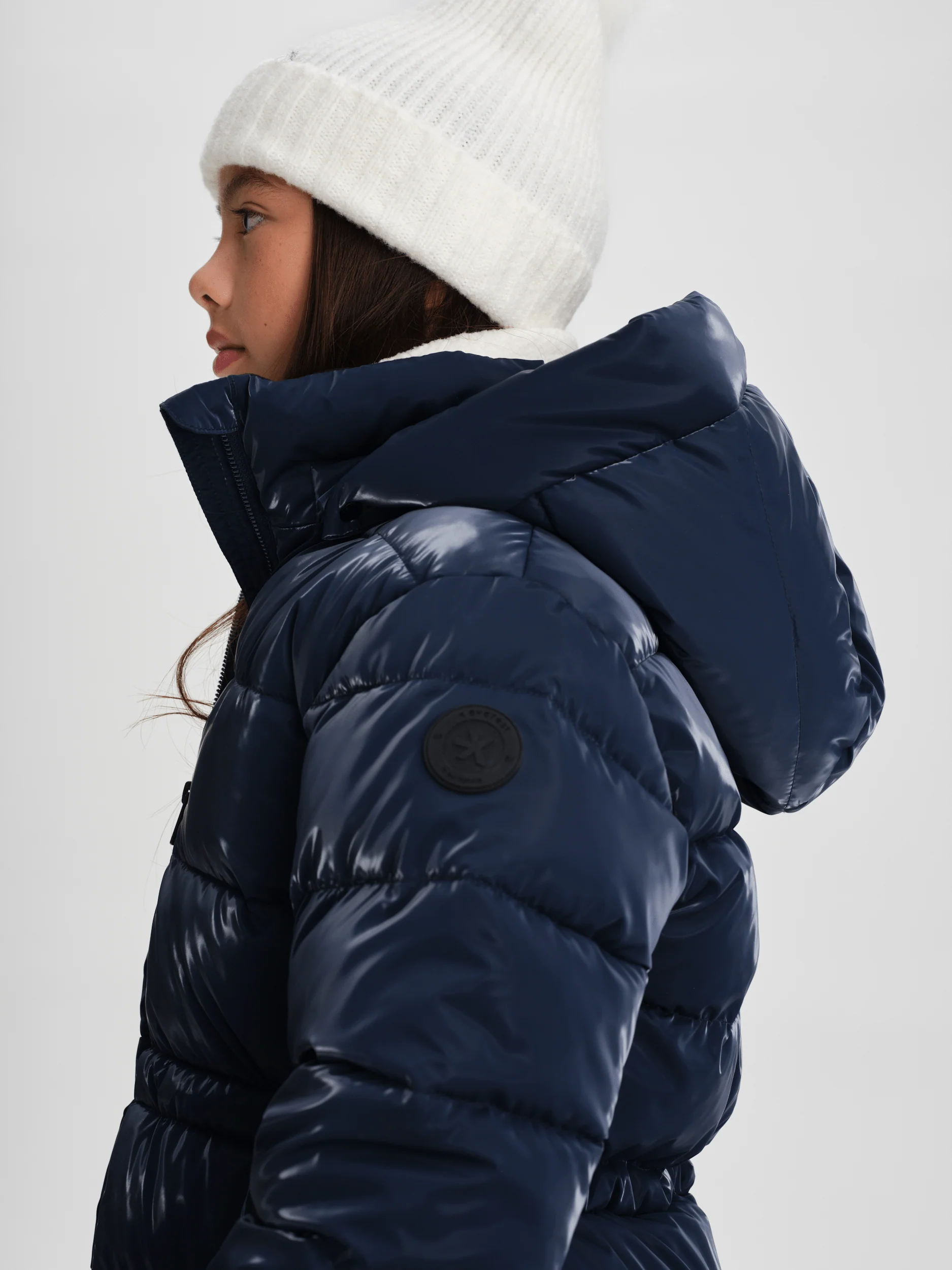 MAYON MID JACKET NAVY - Image 5