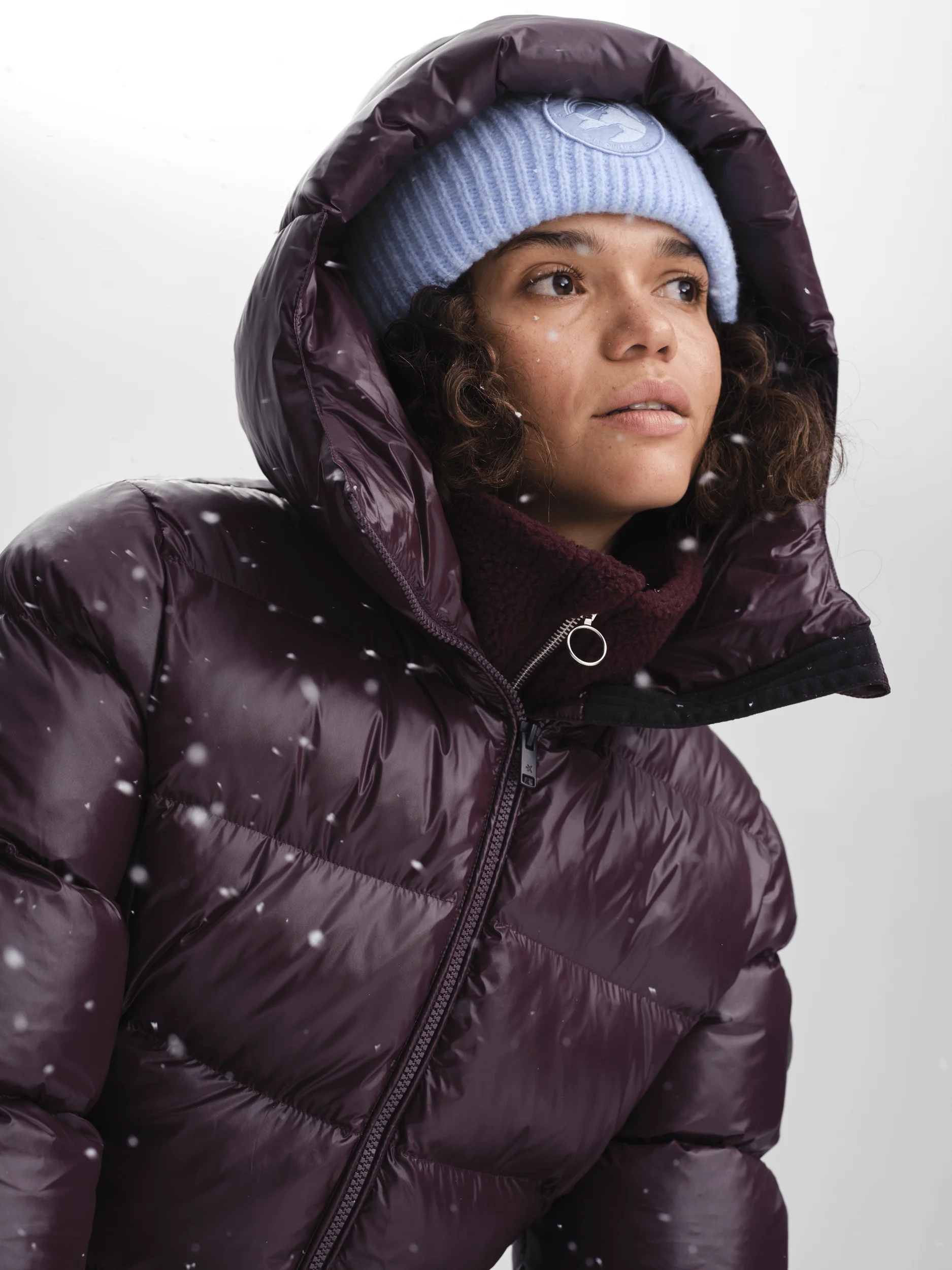 MINYA JACKET  DARK BURGUNDY - Image 4