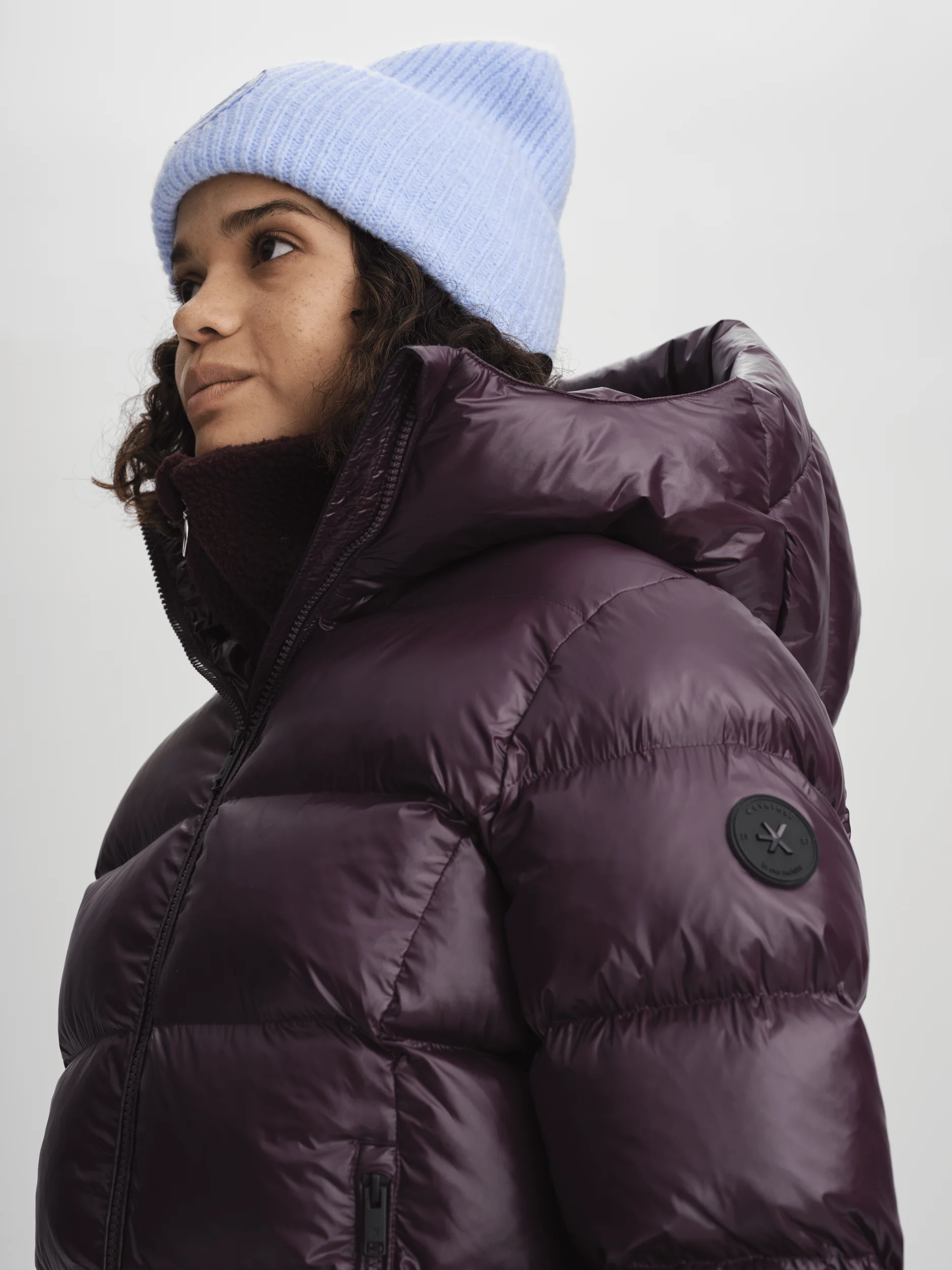 MINYA JACKET  DARK BURGUNDY - Image 5