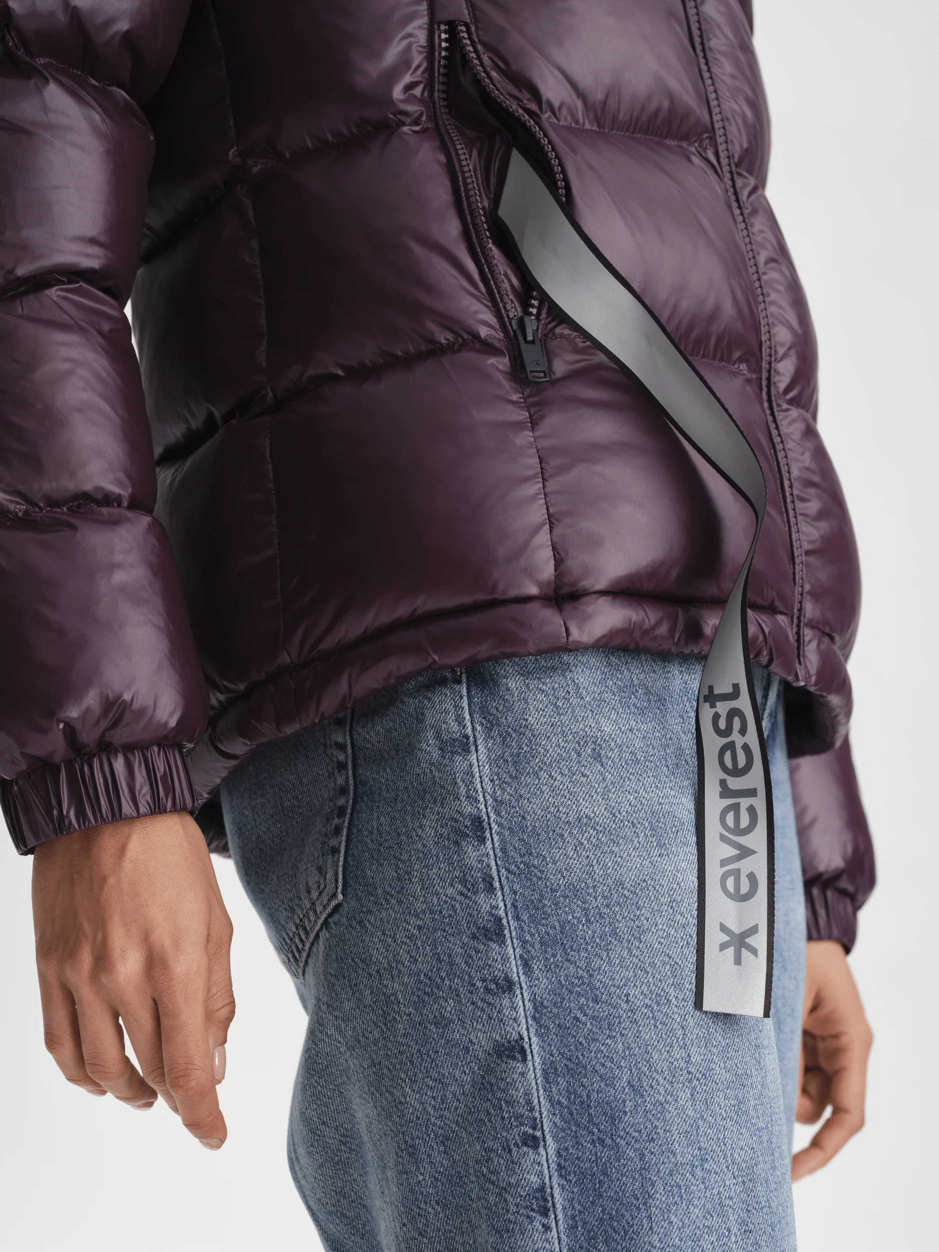 MINYA JACKET  DARK BURGUNDY - Image 7