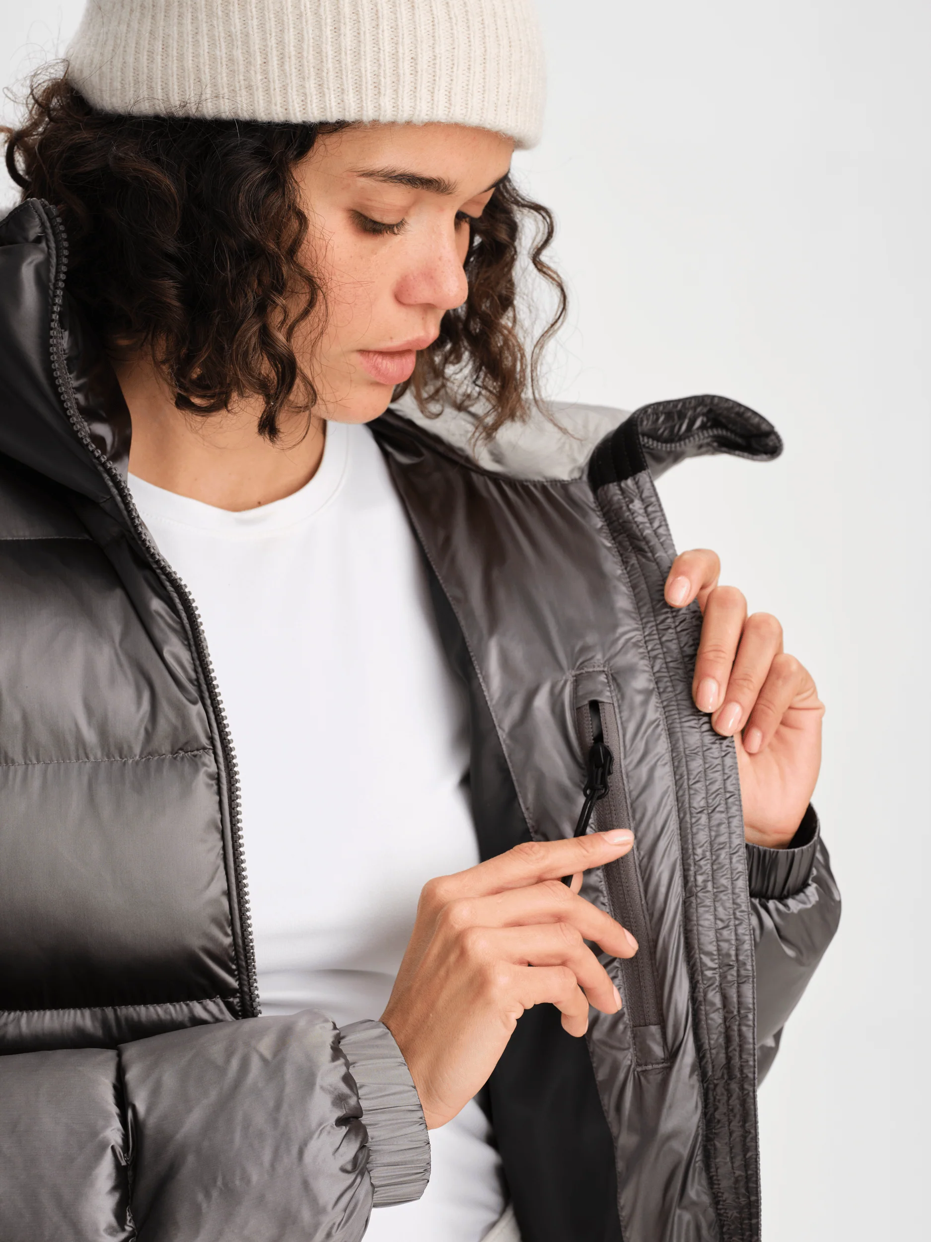MINYA JACKET STONE GREY - Image 7