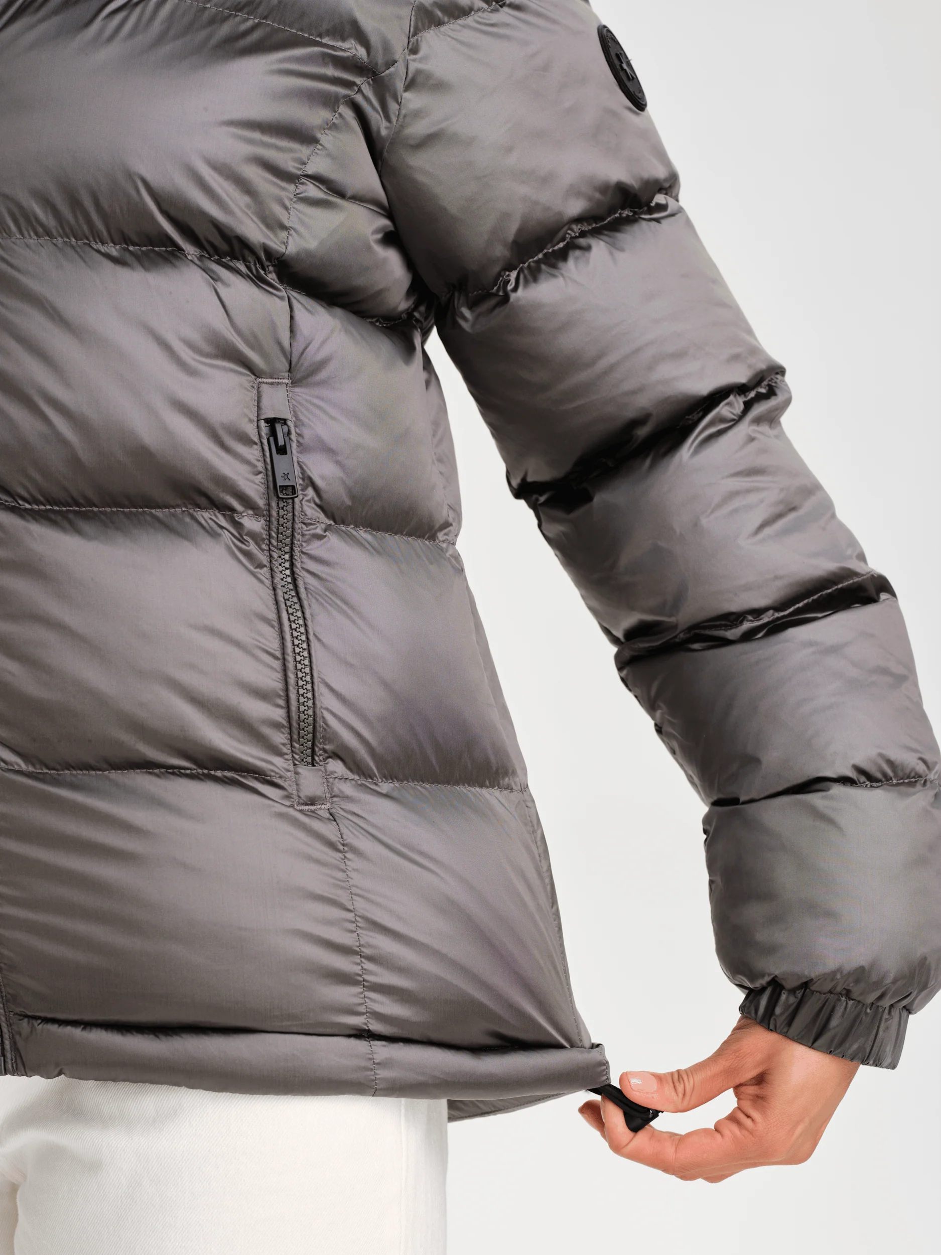 MINYA JACKET STONE GREY - Image 8