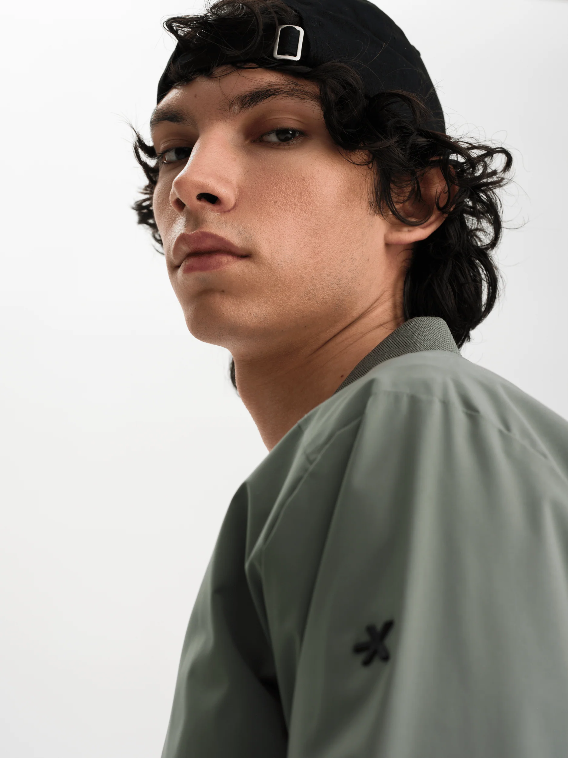NEBO BOMBER JACKET - KHAKI GREY - Image 4