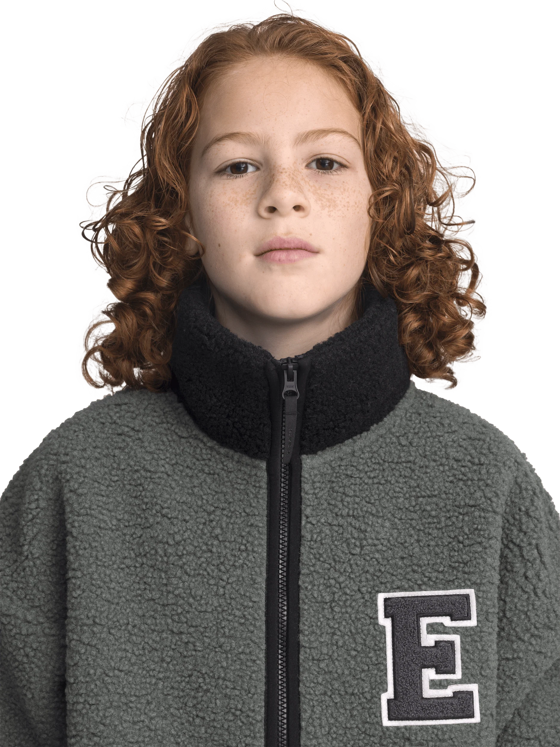 NEEL PILE JACKET GREEN FOREST JUNIOR - Image 4