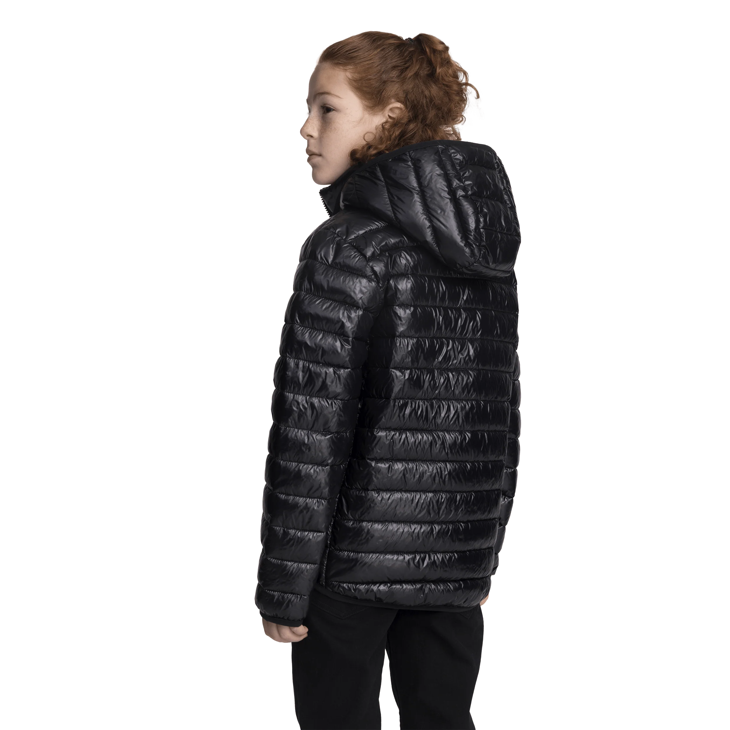 OMU LINER JACKET SHINY BLACK - Image 3