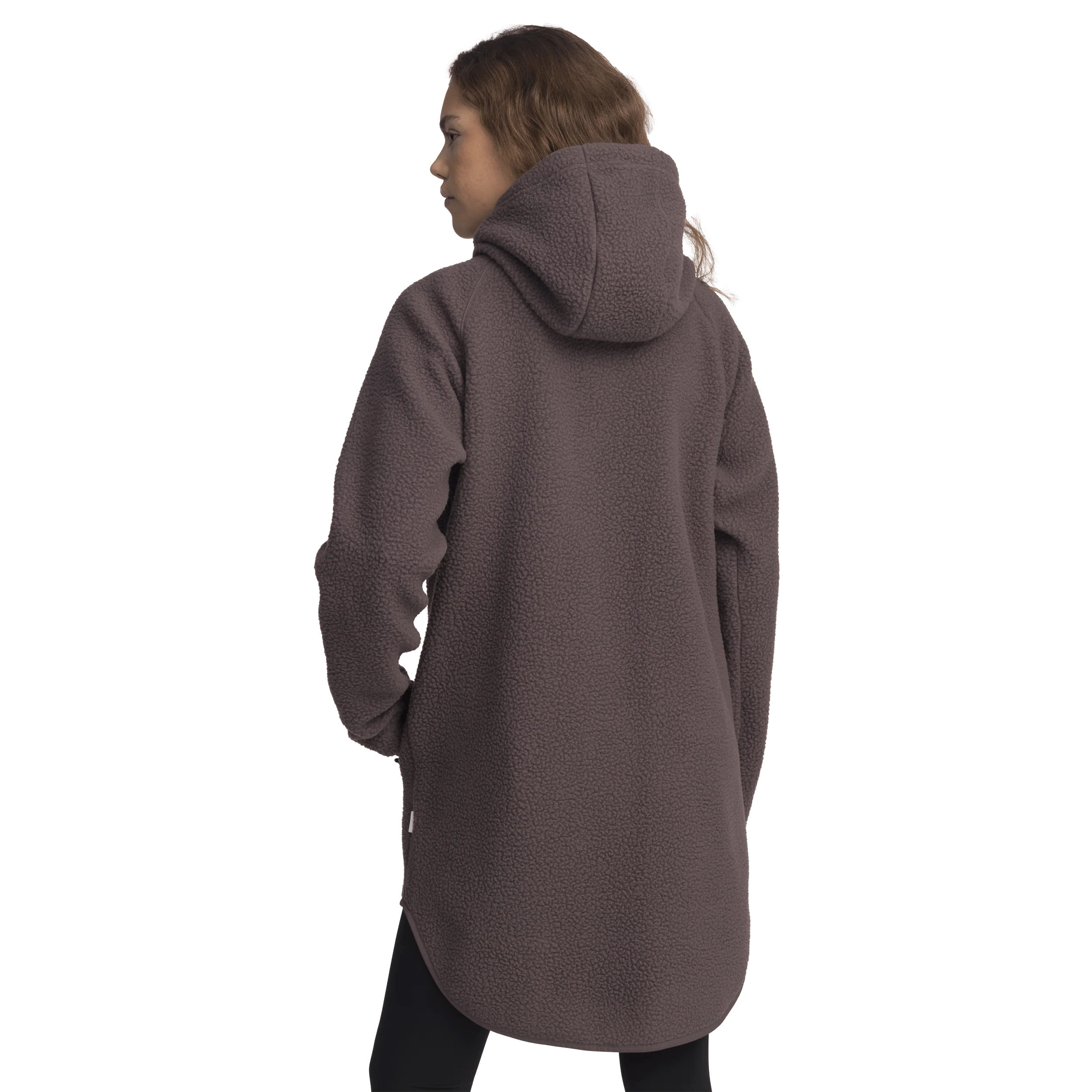 PILE LONG HOOD ASH PURPLE - Image 6