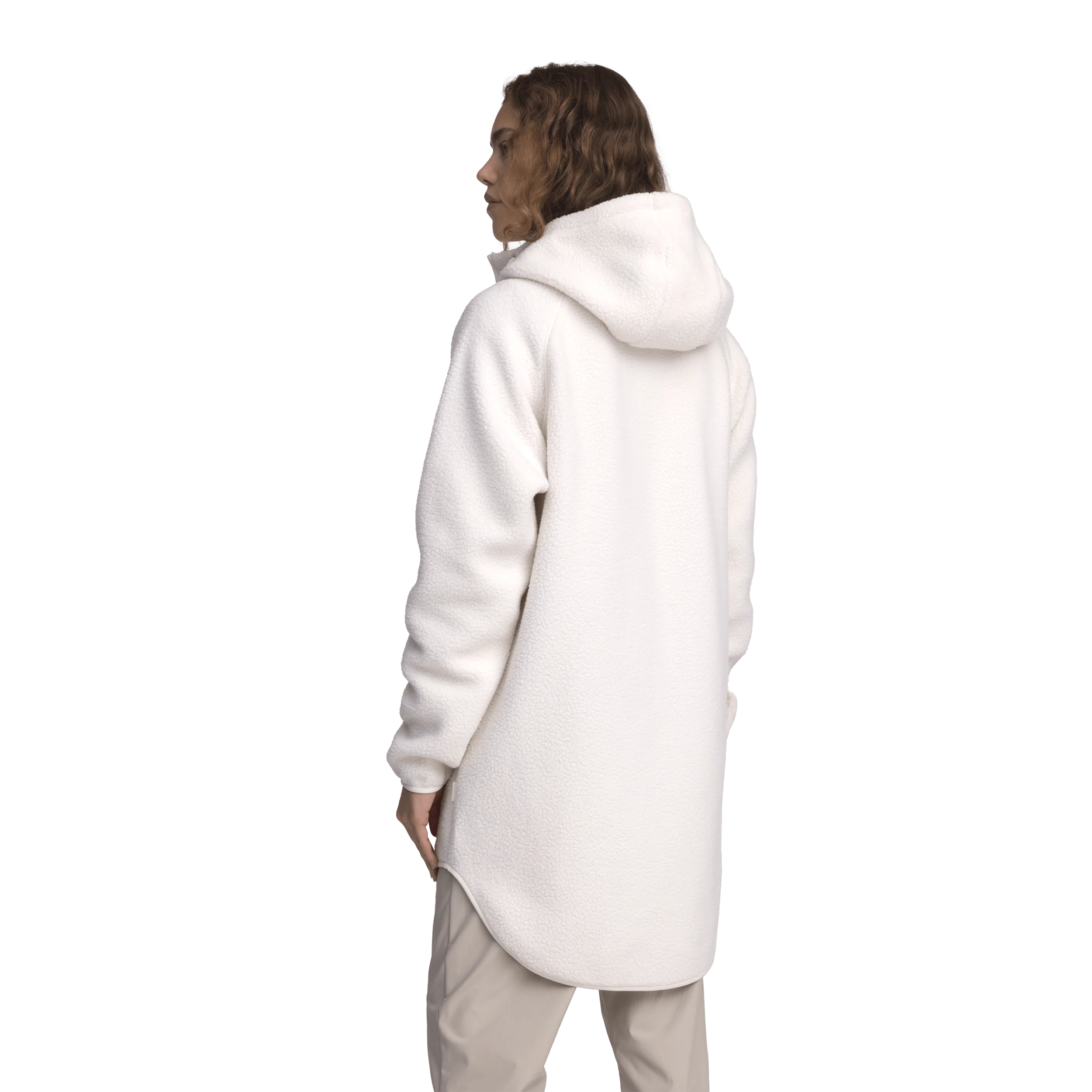 PILE LONG HOOD OFF WHITE - Image 5