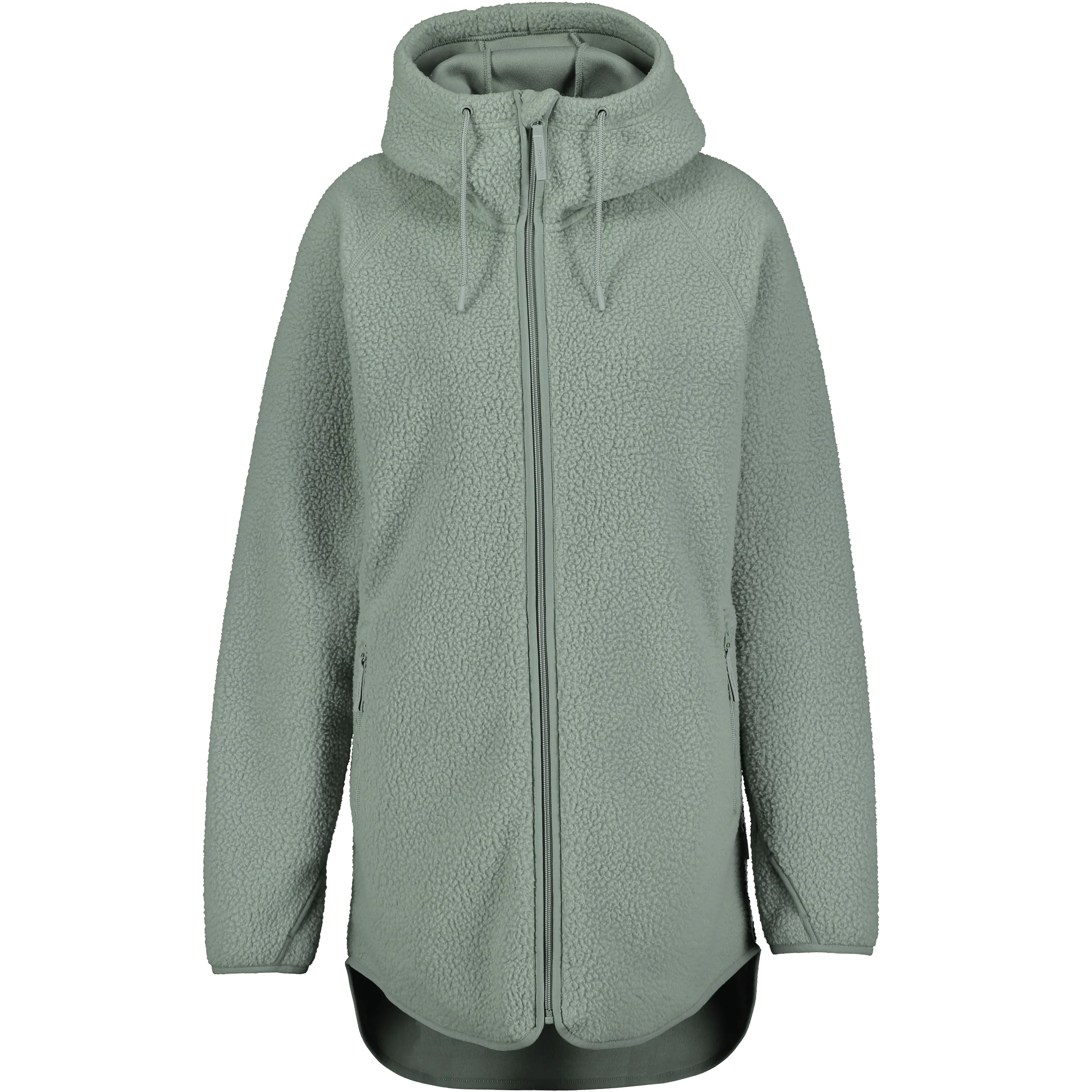 PILE LONG HOOD SAGE MIST - Image 7