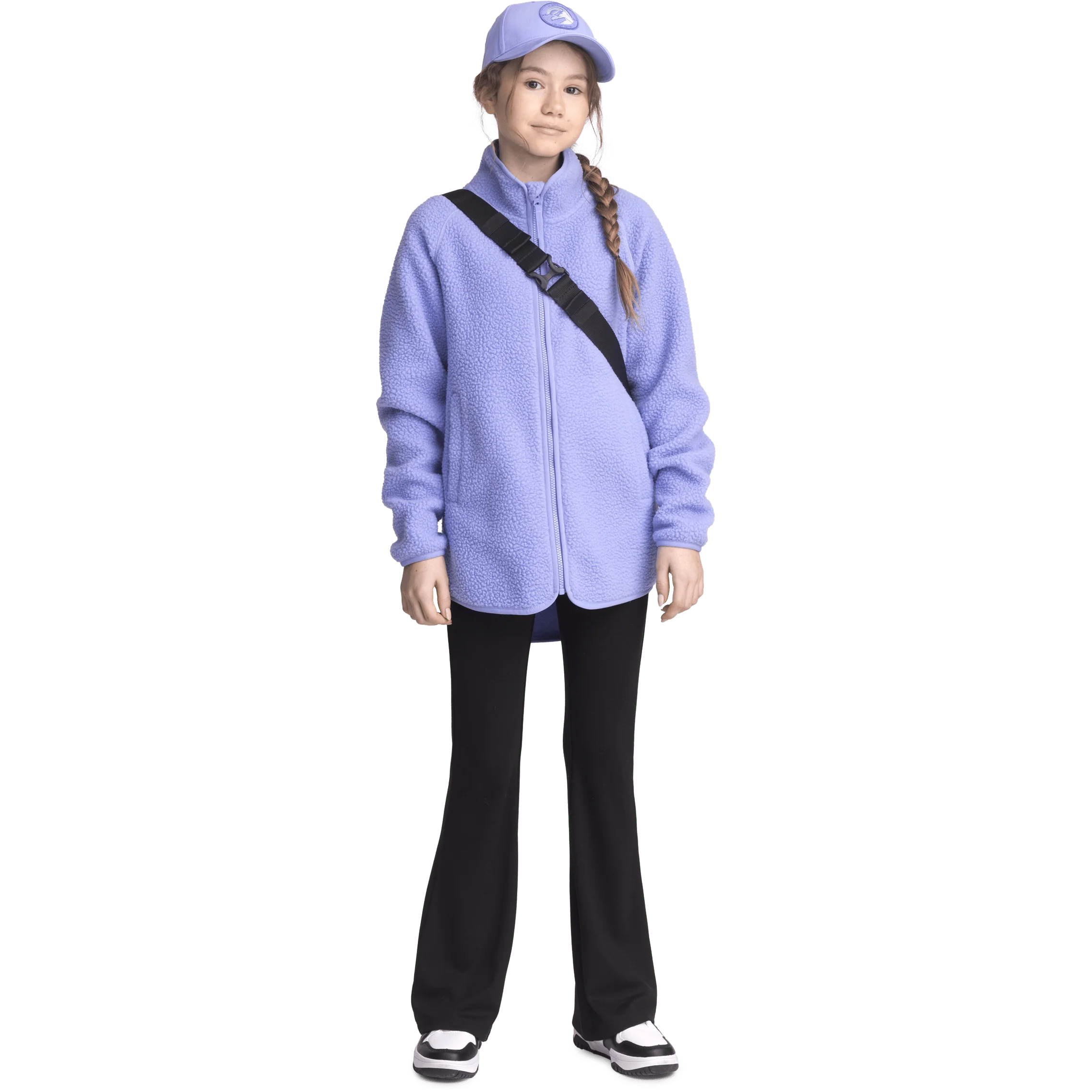 PILE LONG SHIRT LIGHT LAVENDEL JUNIOR - Image 3