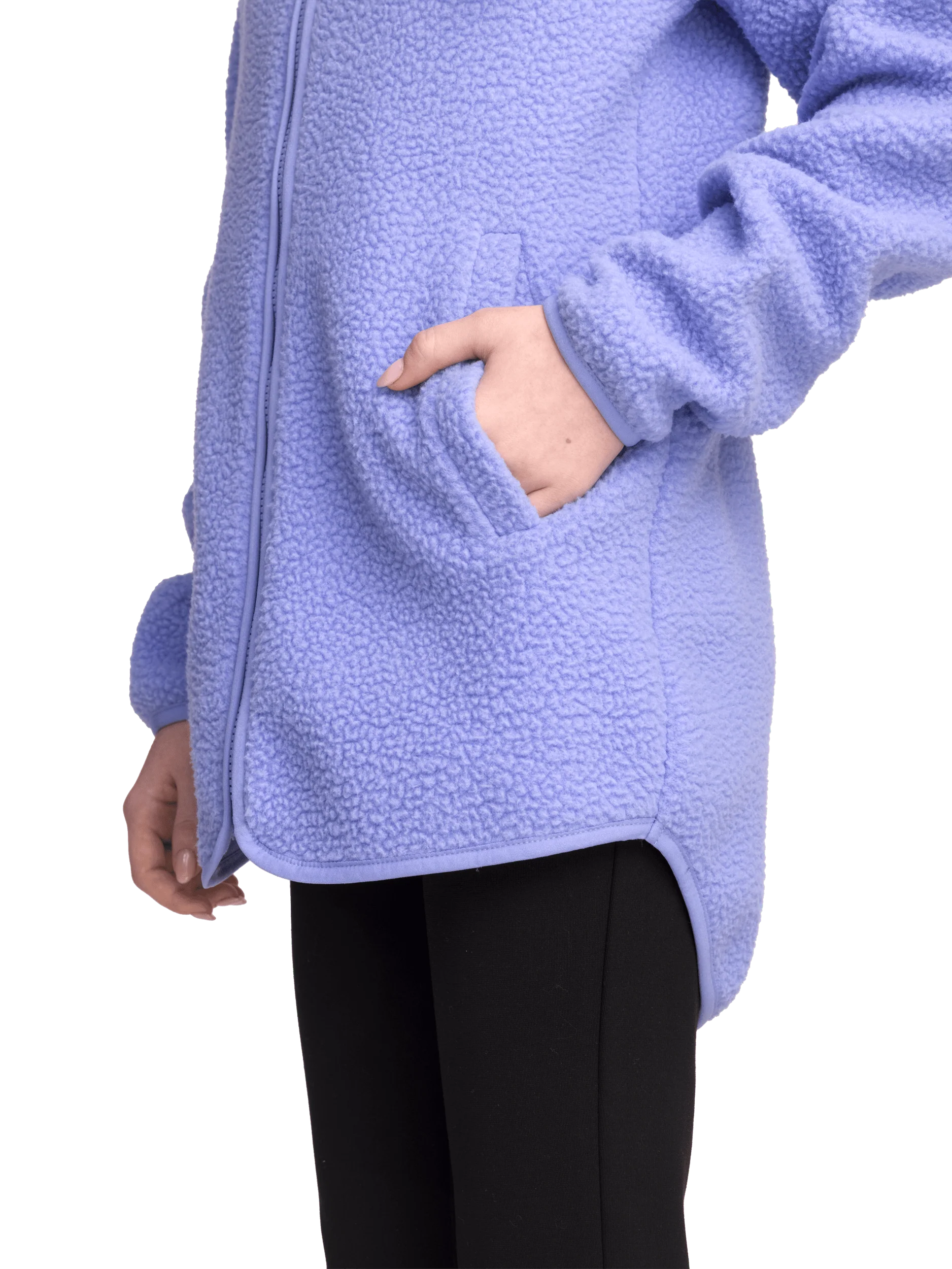 PILE LONG SHIRT LIGHT LAVENDEL JUNIOR - Image 4