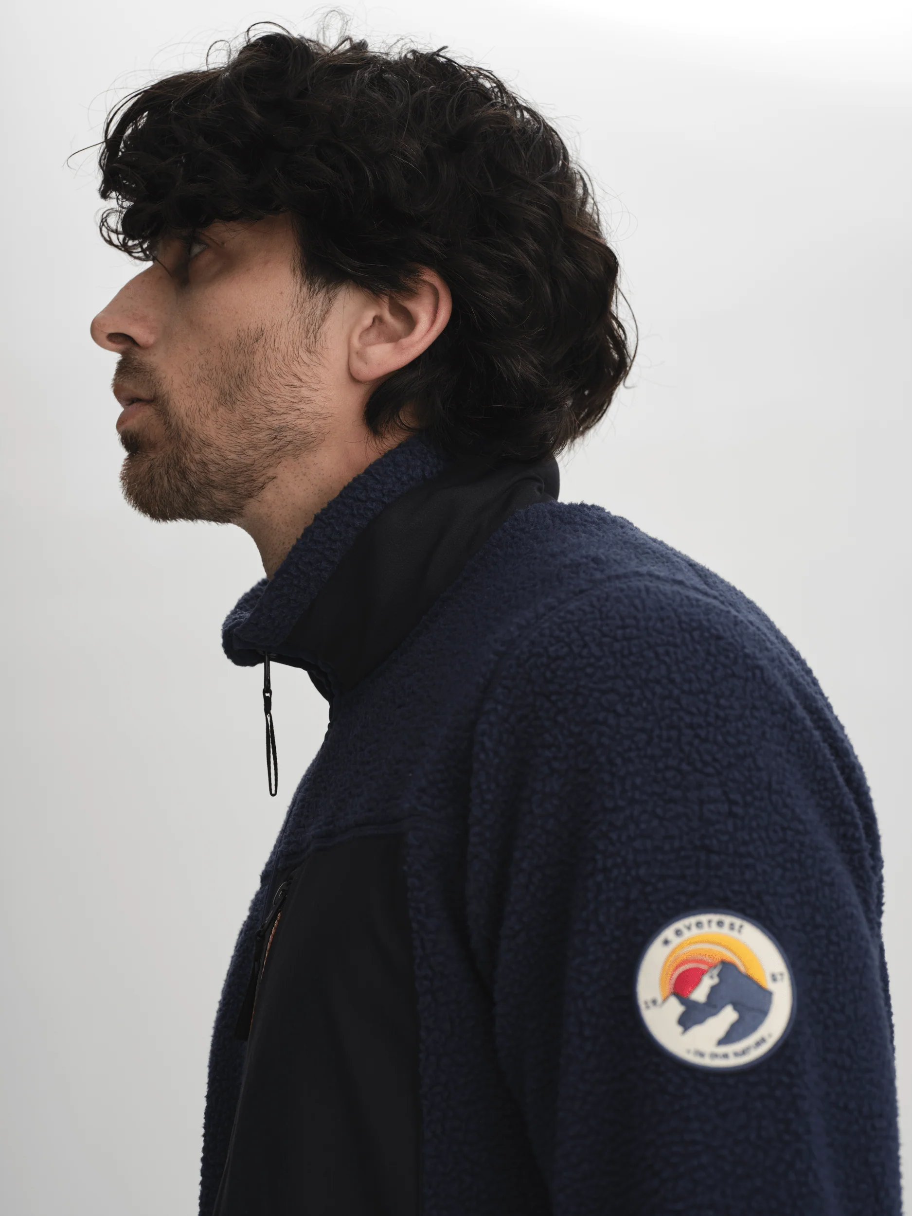 PILE SHIRT RETRO NAVY/BLACK - Image 5