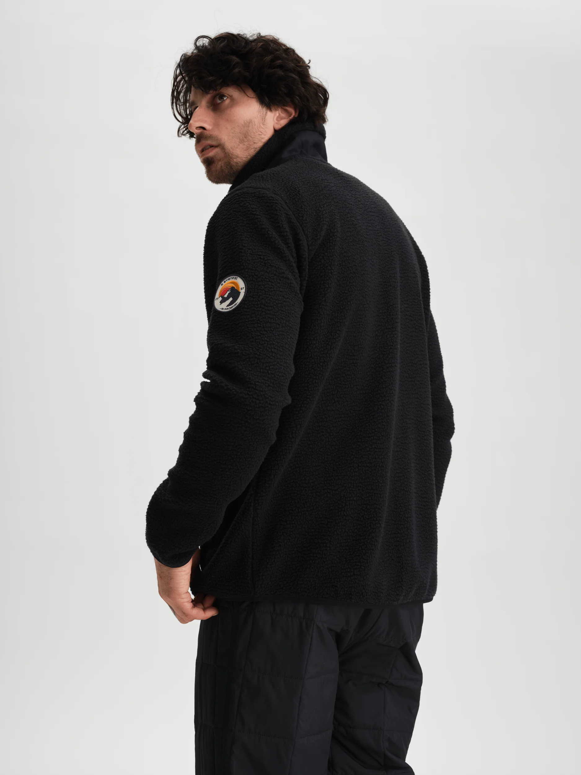 PILE SHIRT RETRO BLACK - Image 3