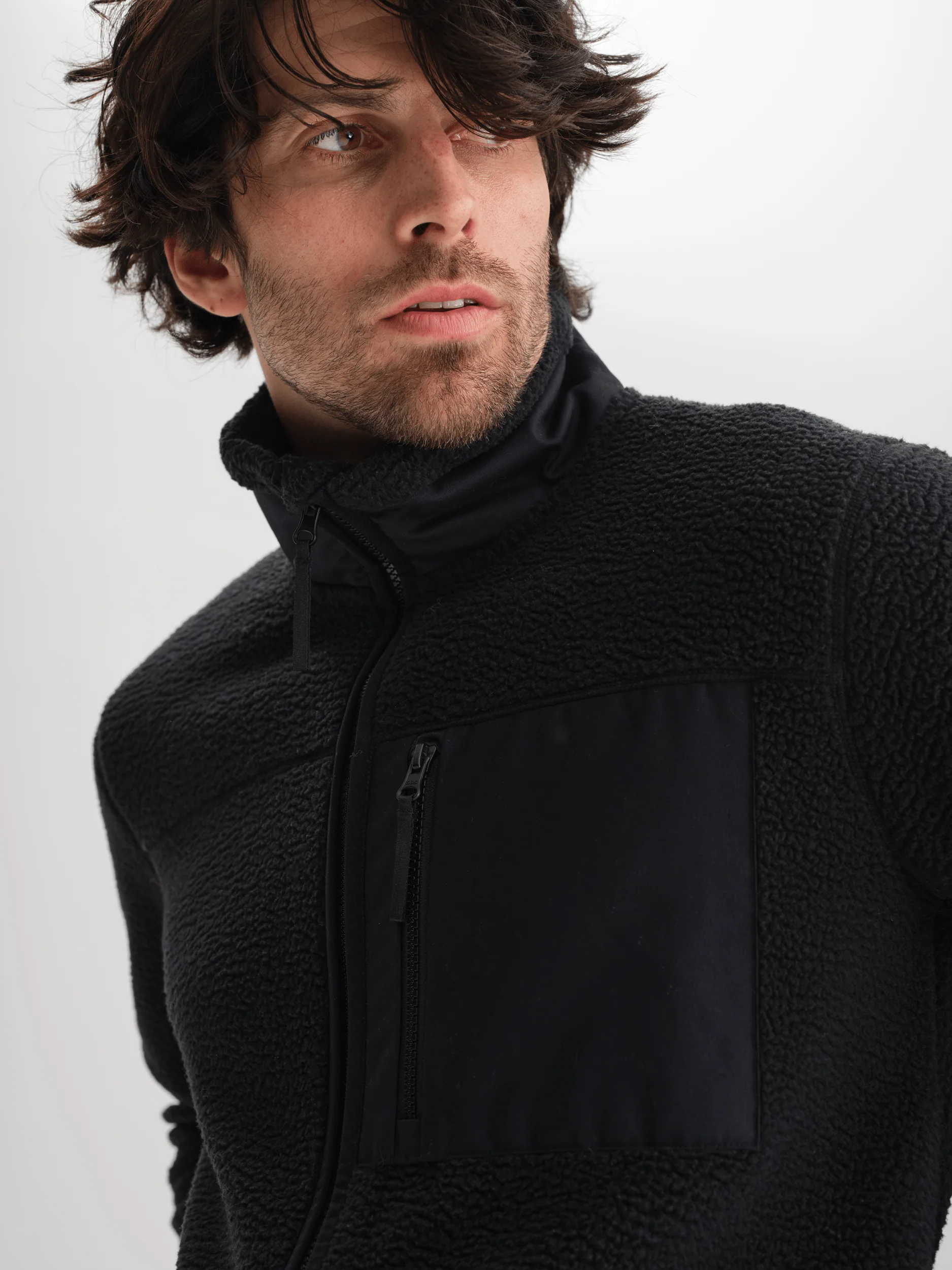 PILE SHIRT RETRO BLACK - Image 4
