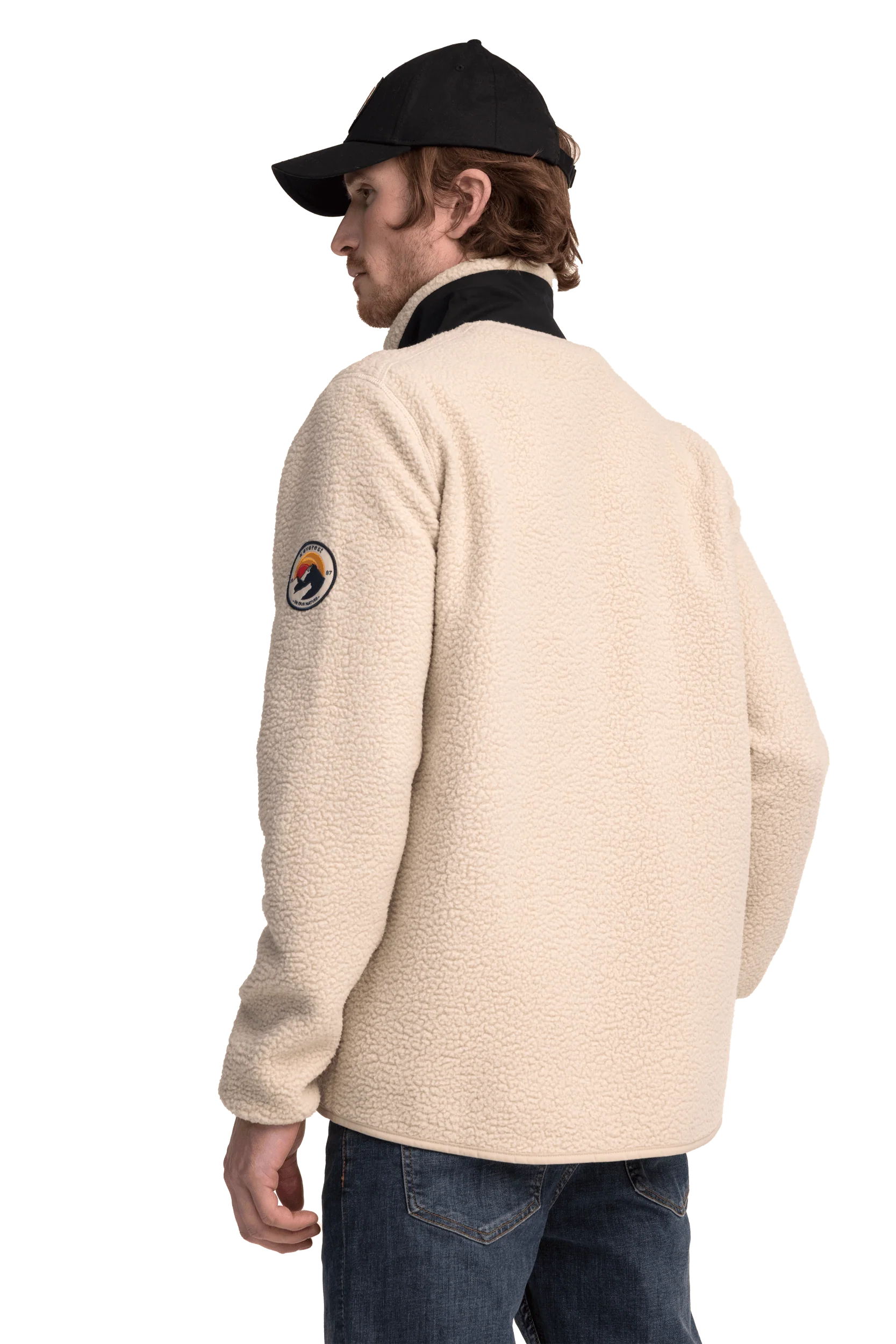 PILE SHIRT RETRO IVORY BEIGE - Image 4